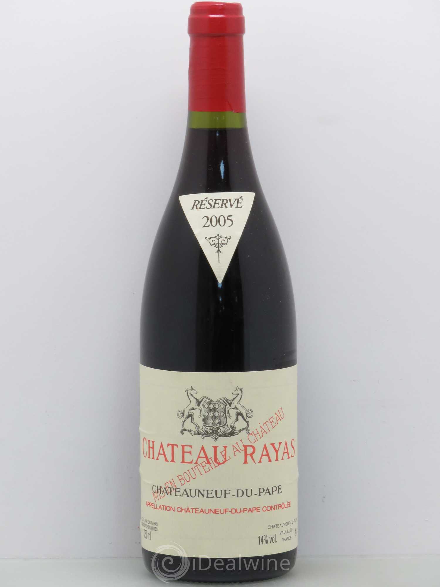 Châteauneuf-du-Pape Château Rayas Emmanuel Reynaud 2005 - Lot de 1 bouteille - 0