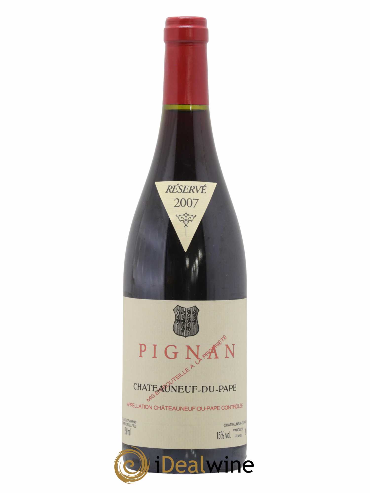 Châteauneuf-du-Pape Pignan Emmanuel Reynaud 2007 - Lot de 1 bouteille - 0