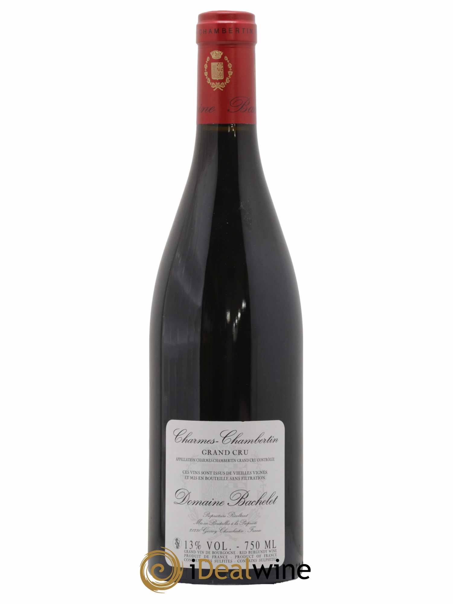 Charmes-Chambertin Grand Cru Vieilles Vignes Denis Bachelet (Domaine) 2016 - Lot de 1 bouteille - 1