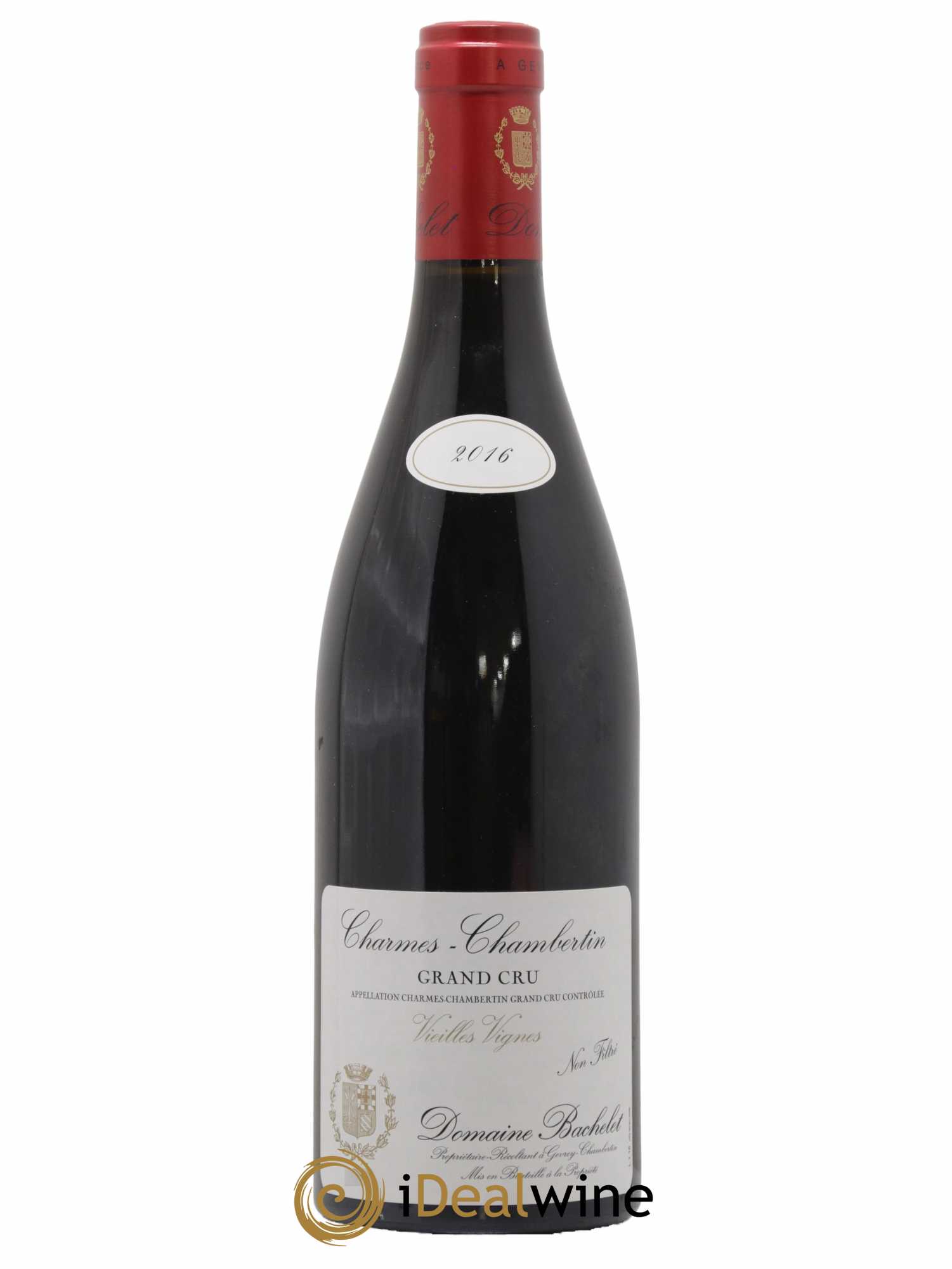 Charmes-Chambertin Grand Cru Vieilles Vignes Denis Bachelet (Domaine) 2016 - Lot de 1 bouteille - 0