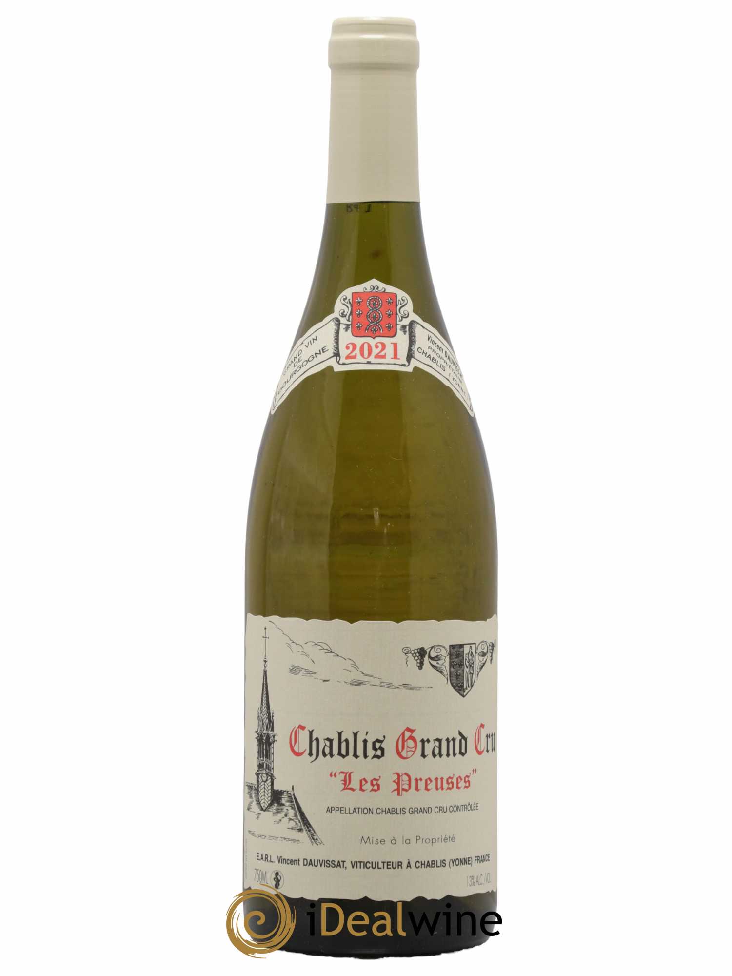 Chablis Grand Cru Les Preuses Vincent Dauvissat (Domaine) 2021 - Lot de 1 bouteille - 0