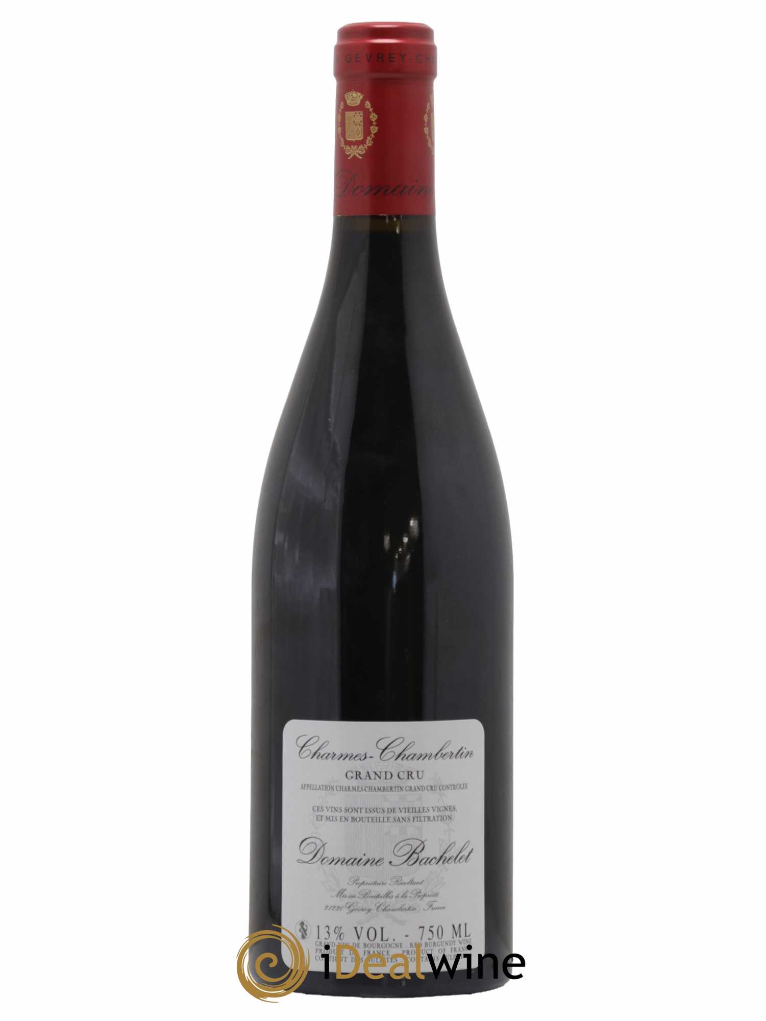 Charmes-Chambertin Grand Cru Denis Bachelet 2016 - Lot de 1 bouteille - 1