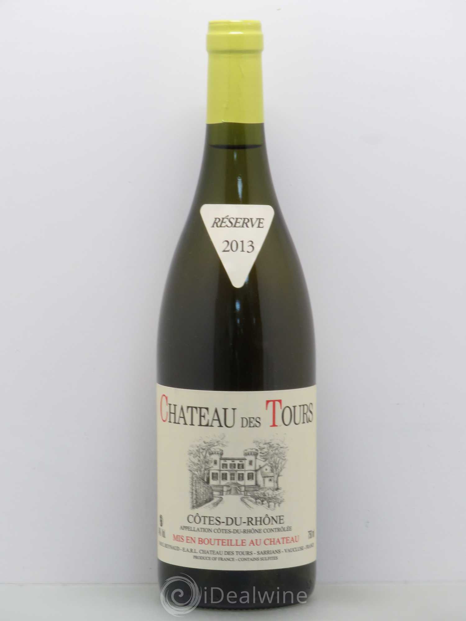 Côtes-du-Rhône Château des Tours Emmanuel Reynaud 2013 - Lot de 1 bouteille - 0