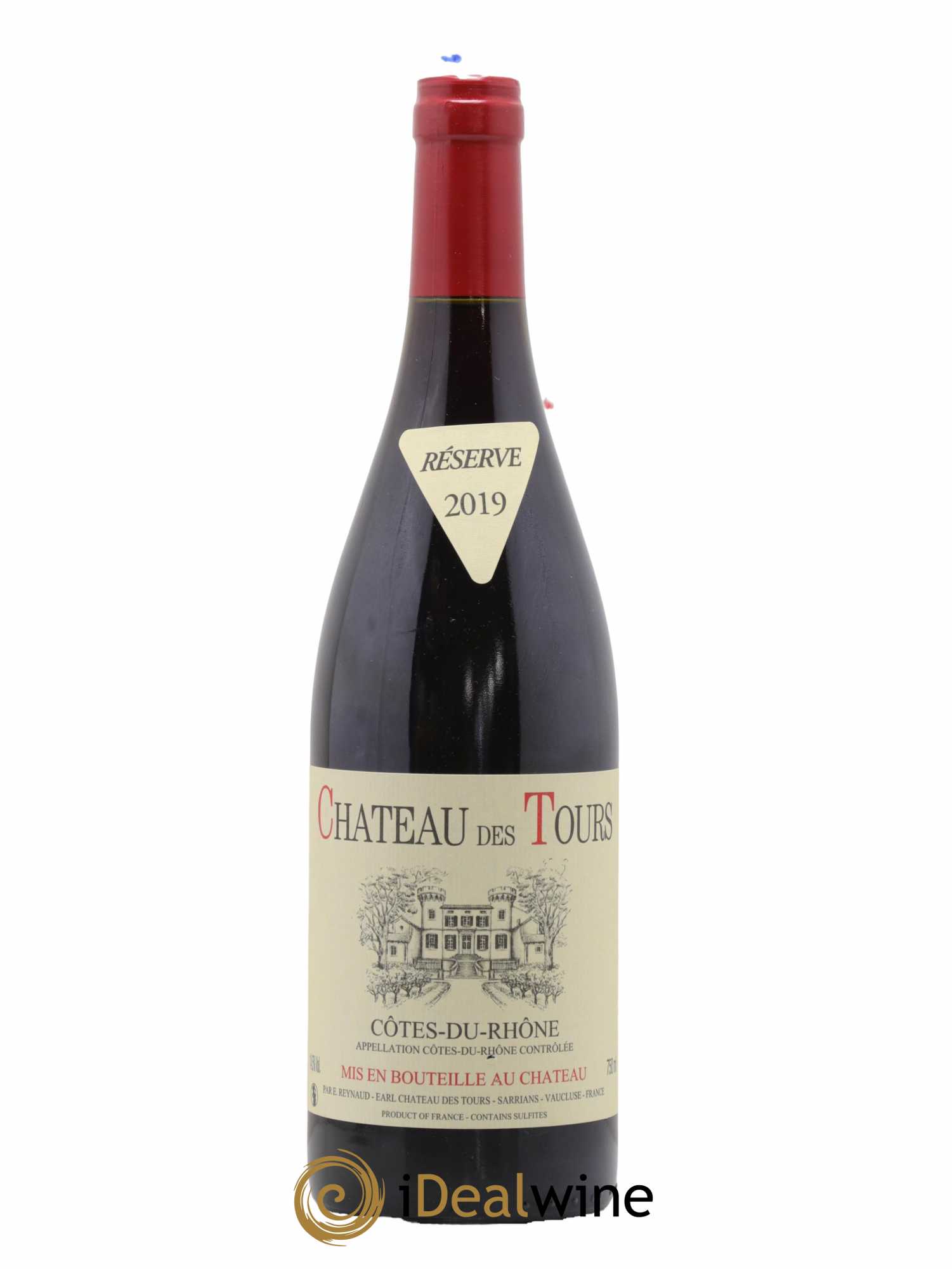 Côtes-du-Rhône Château des Tours Emmanuel Reynaud 2019 - Lot de 1 bouteille - 0