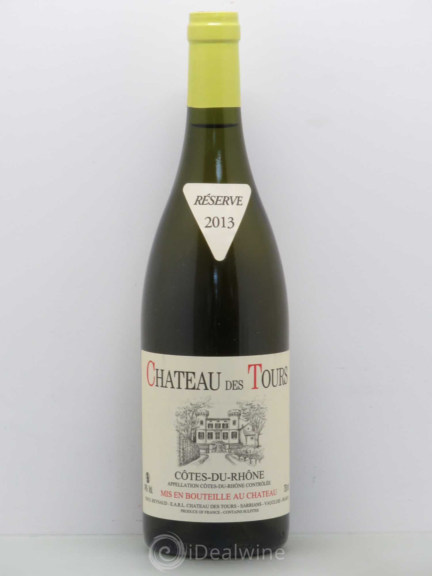 Côtes-du-Rhône Château des Tours Emmanuel Reynaud 2013 - Lot de 1 bouteille - 0