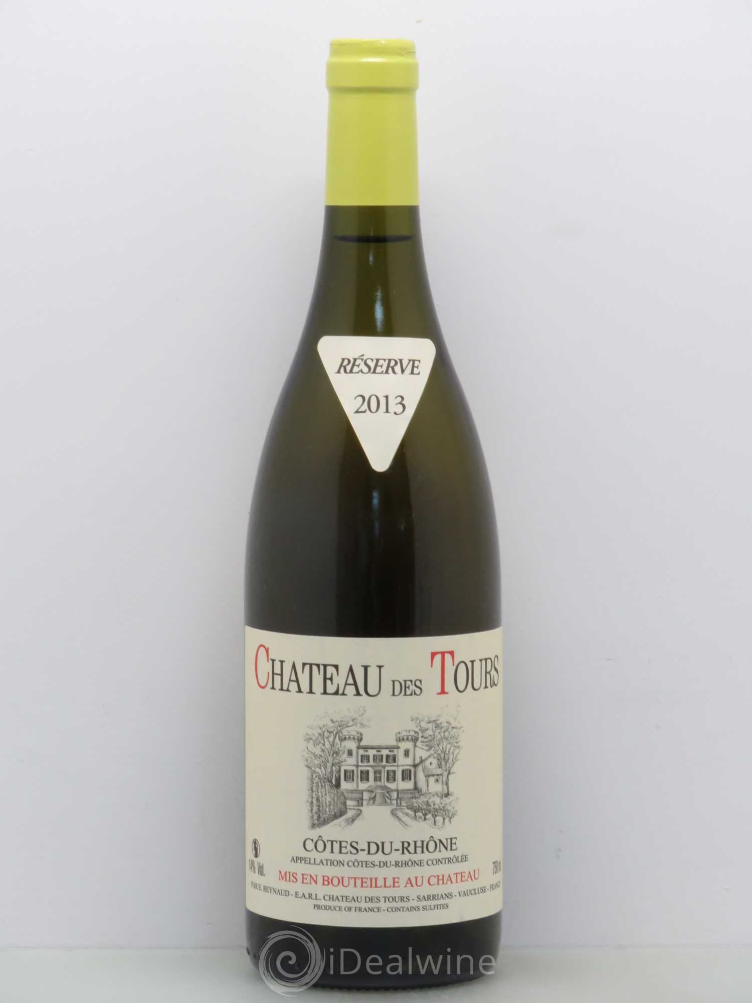 Côtes-du-Rhône Château des Tours Emmanuel Reynaud 2013 - Lot de 1 bouteille - 0