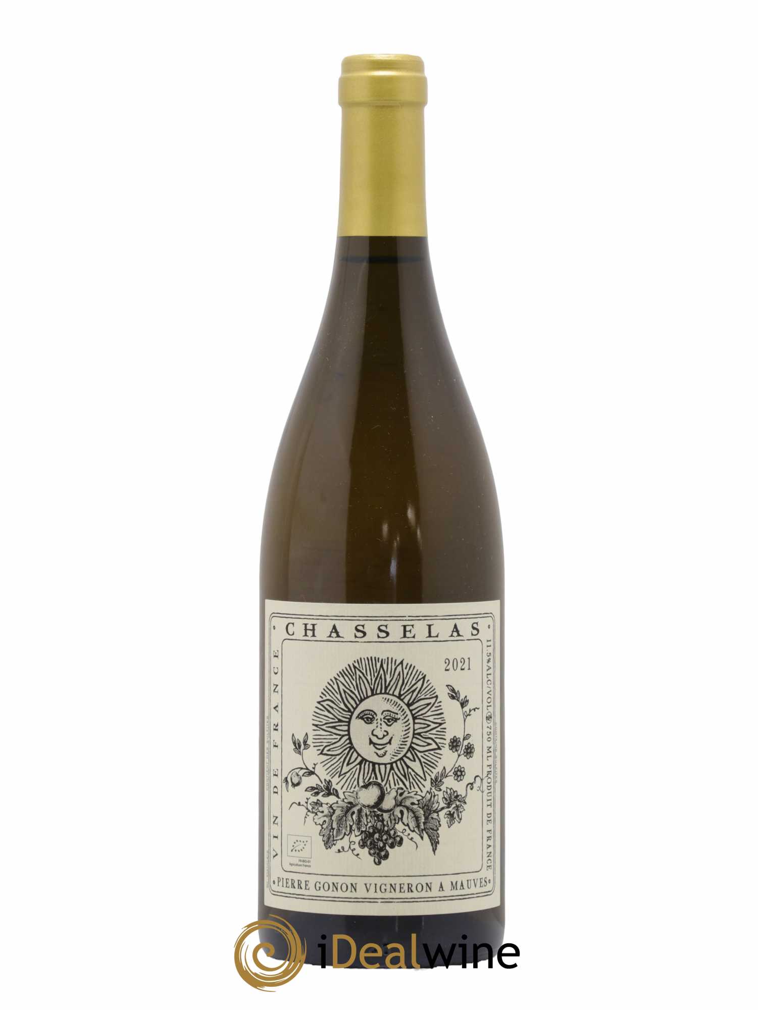 Vin de France Chasselas Gonon (Domaine) 2021 - Lot de 1 bouteille - 0