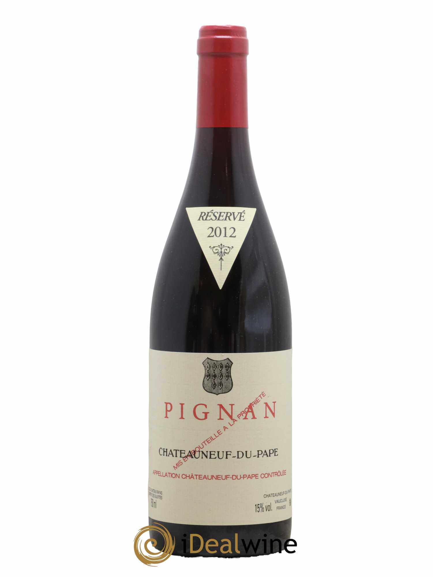 Châteauneuf-du-Pape Pignan Emmanuel Reynaud 2012 - Lot de 1 bouteille - 0