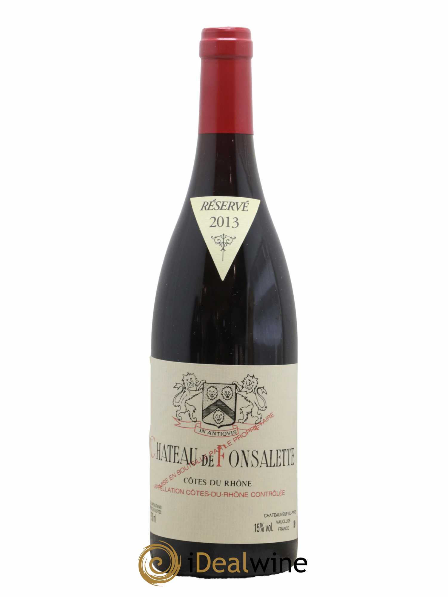 Côtes-du-Rhône Château de Fonsalette Emmanuel Reynaud 2013 - Lot de 1 bouteille - 0