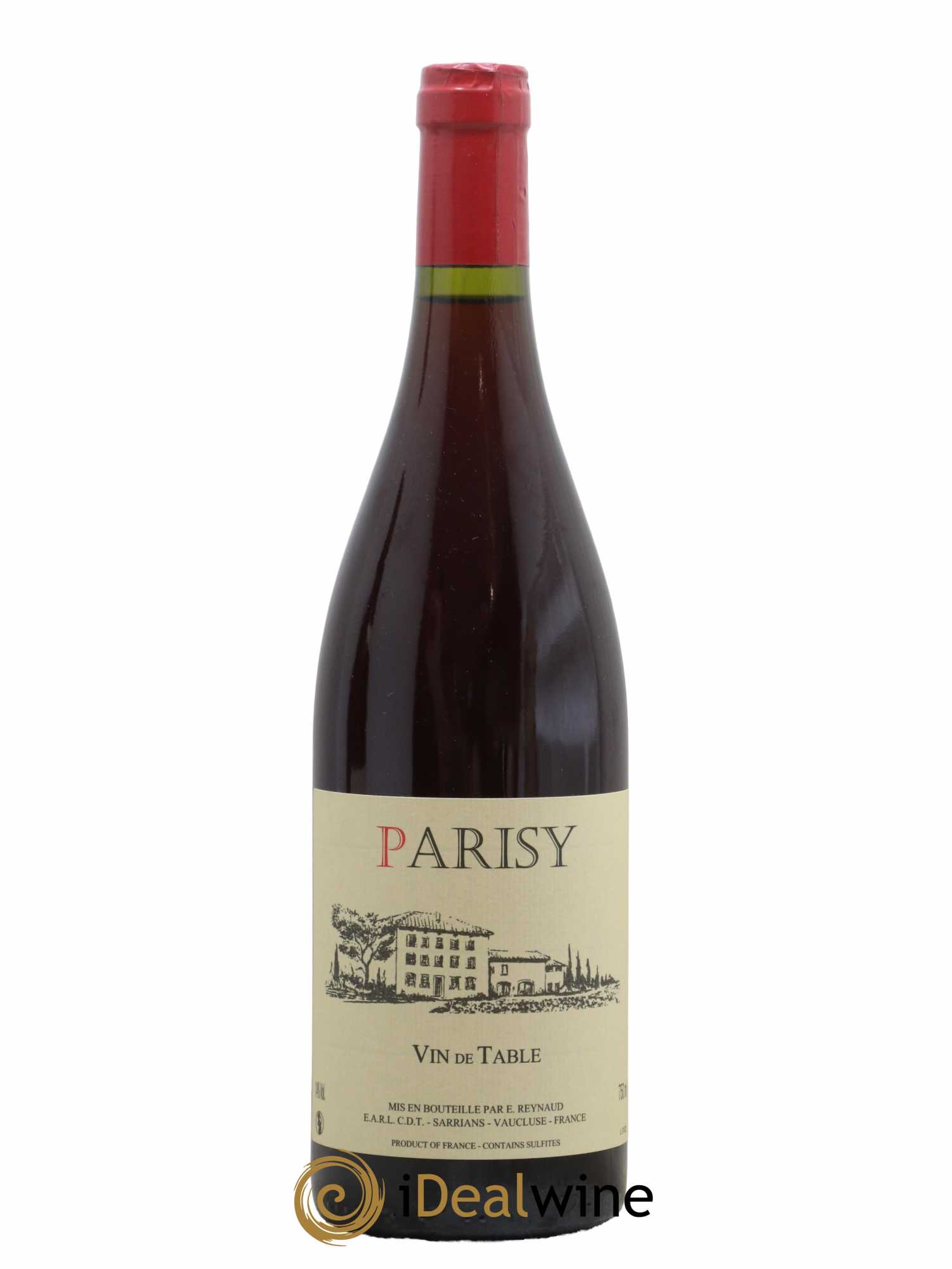 Vin de Table Parisy Emmanuel Reynaud - Lot de 1 bouteille - 0