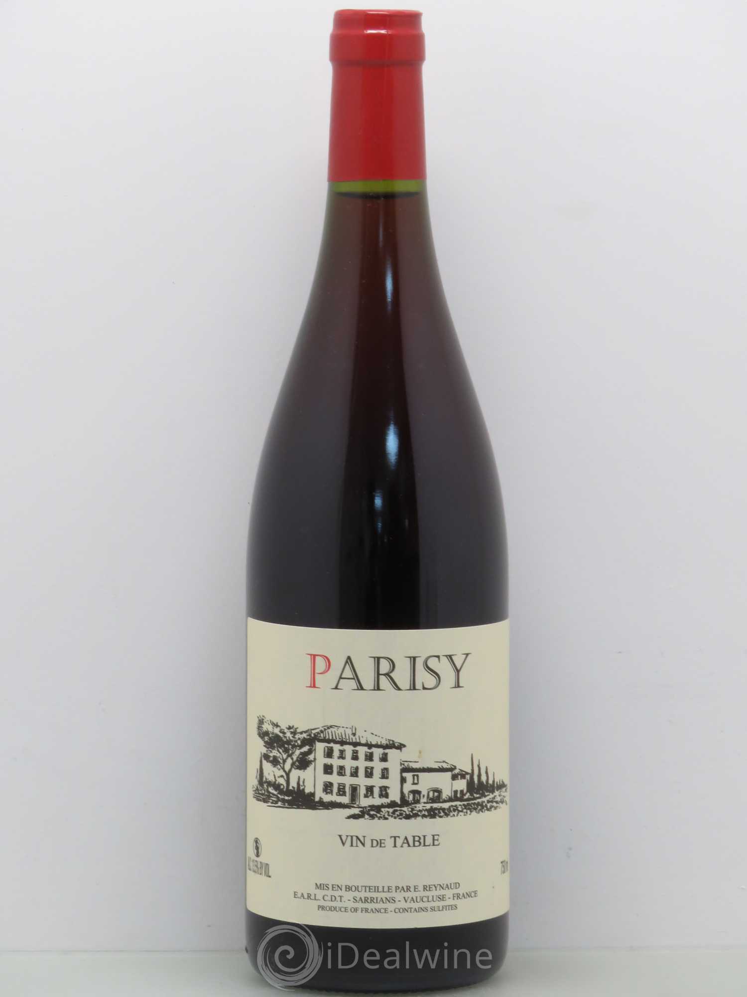 Vin de Table Parisy Emmanuel Reynaud - Lot de 1 bouteille - 0