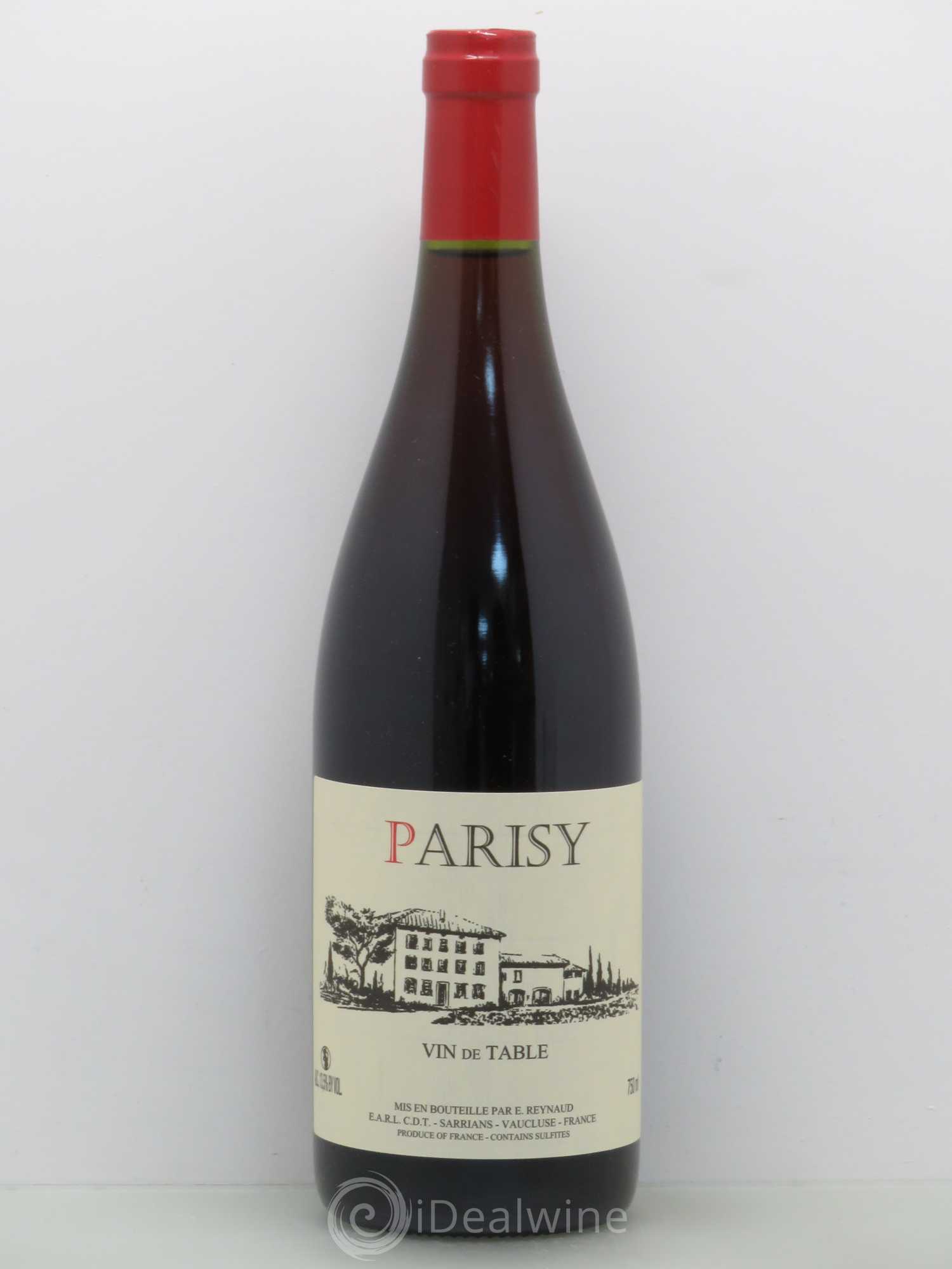 Vin de Table Parisy Emmanuel Reynaud - Posten von 1 Flasche - 0