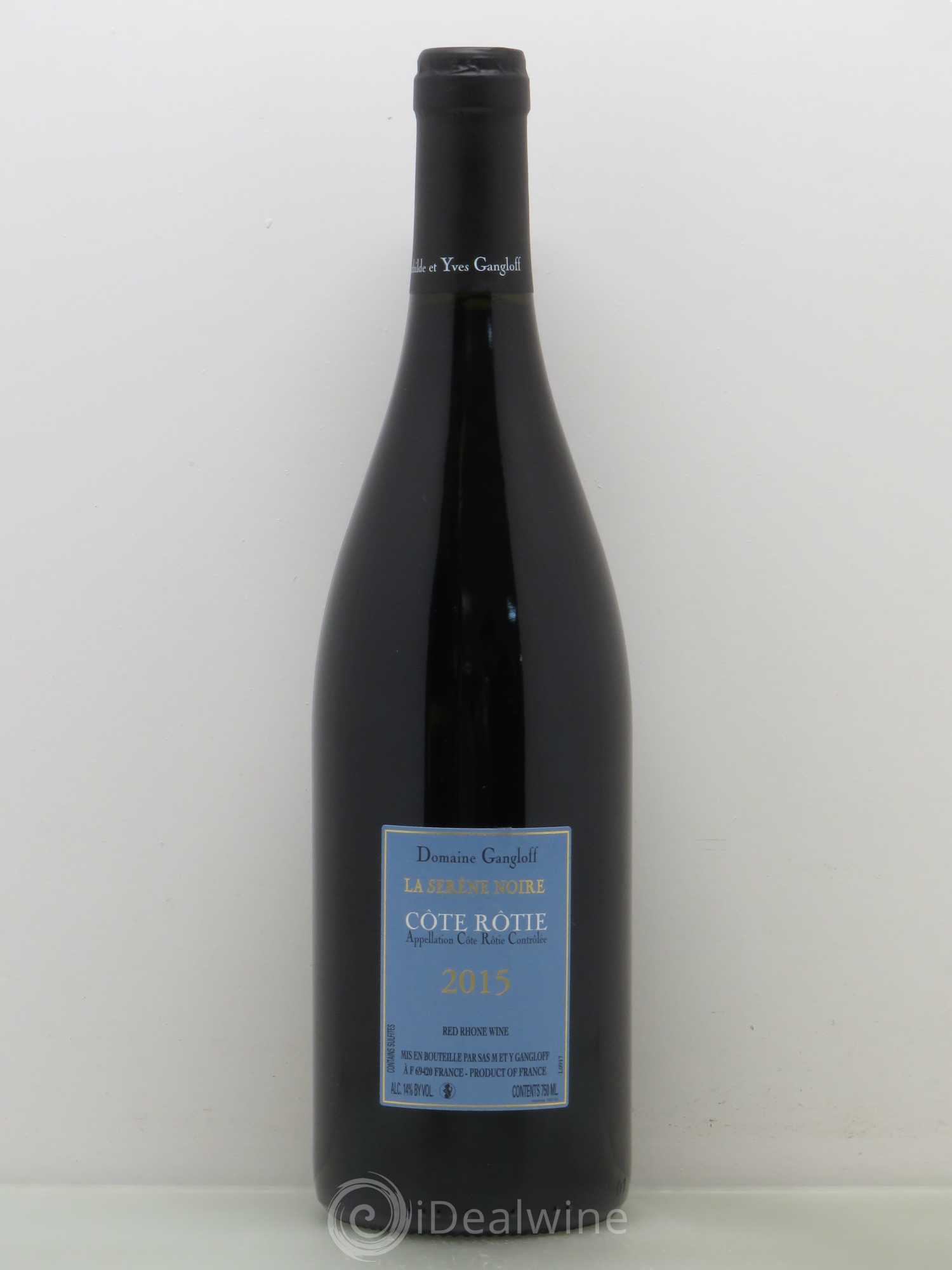 Côte-Rôtie La Sereine Noire Gangloff (Domaine) 2015 - Posten von 1 Flasche - 1