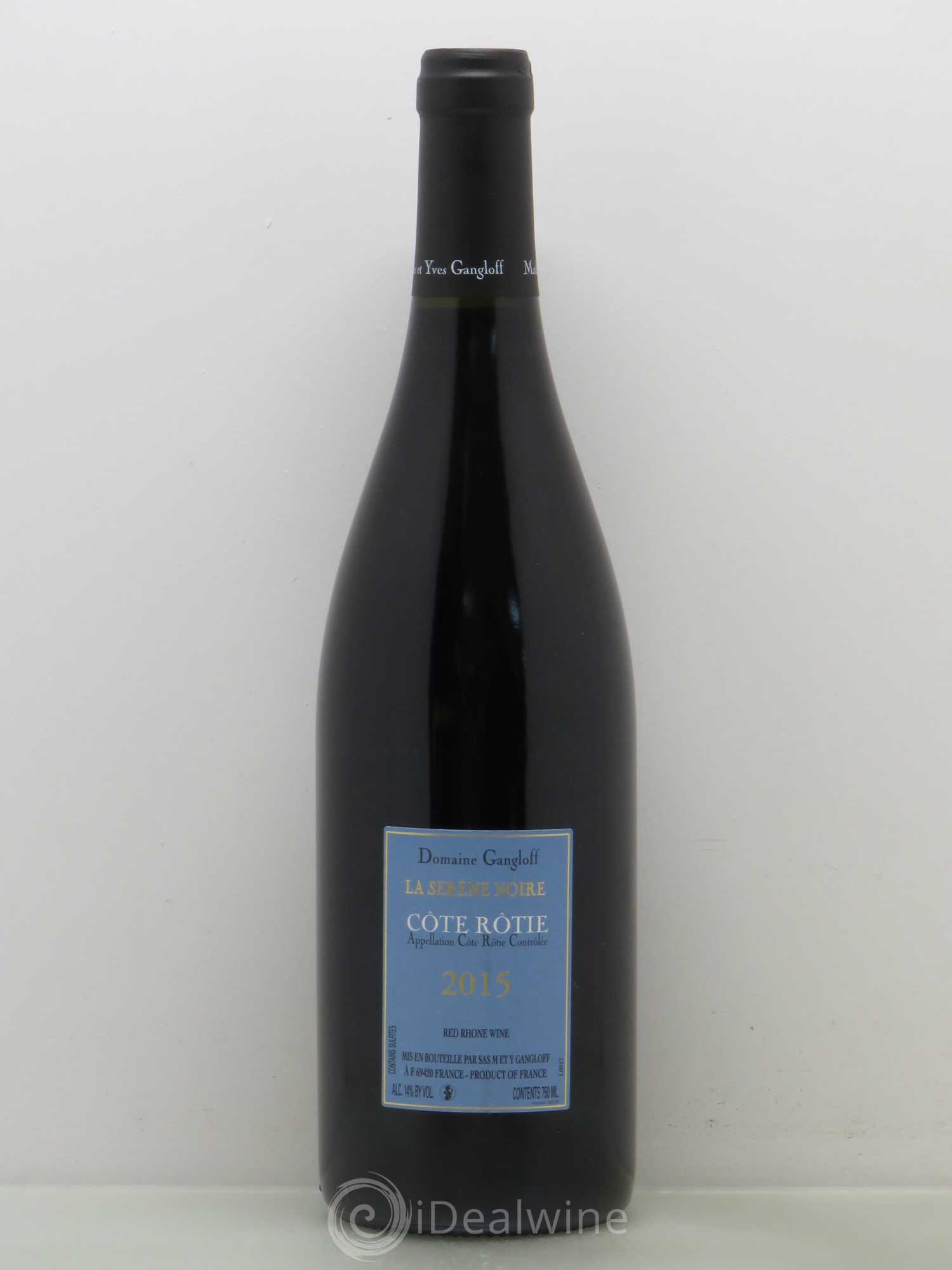 Côte-Rôtie La Sereine Noire Gangloff (Domaine) 2015 - Lot de 1 bouteille - 1