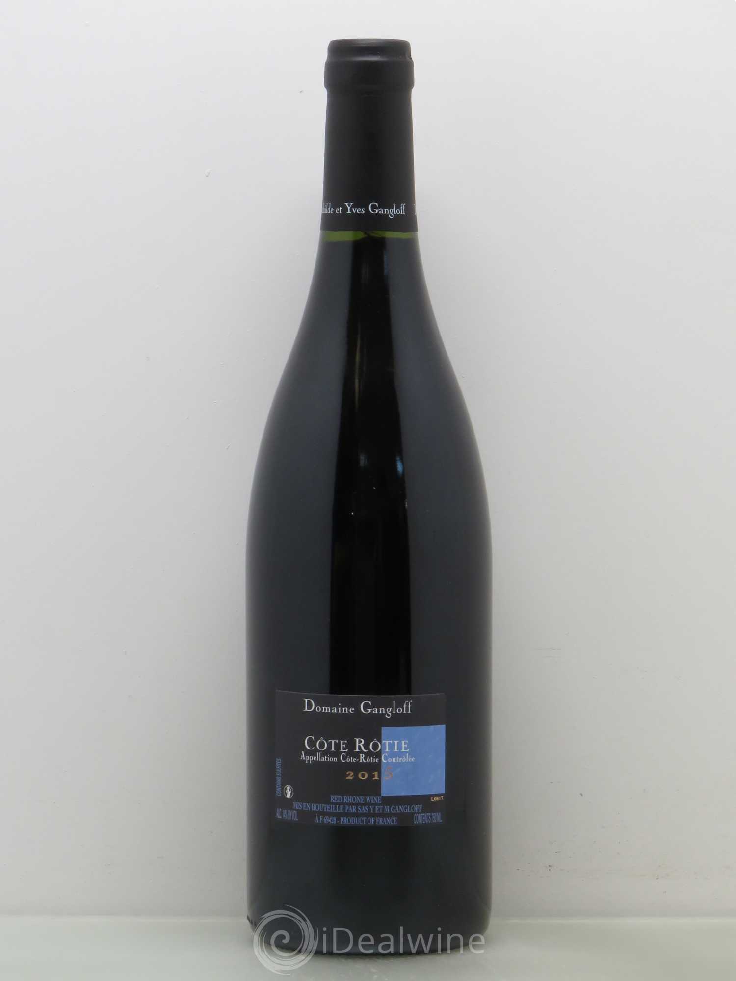 Côte-Rôtie La Barbarine Gangloff (Domaine) 2015 - Lot de 1 bouteille - 1