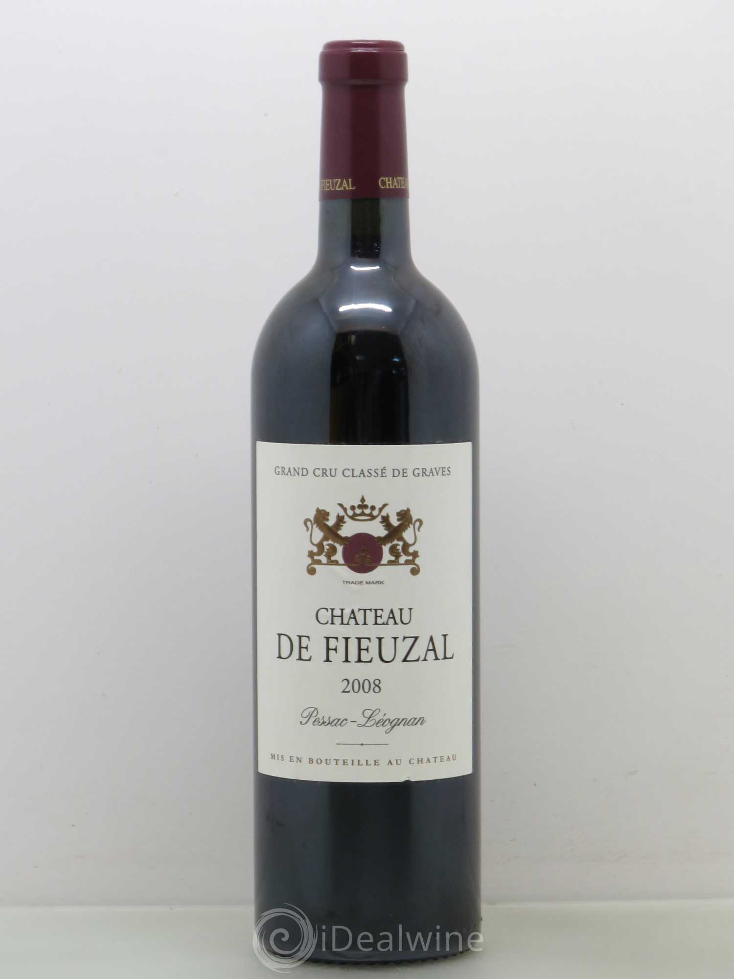 Château de Fieuzal Cru Classé de Graves 2008 - Lot de 1 bouteille - 0