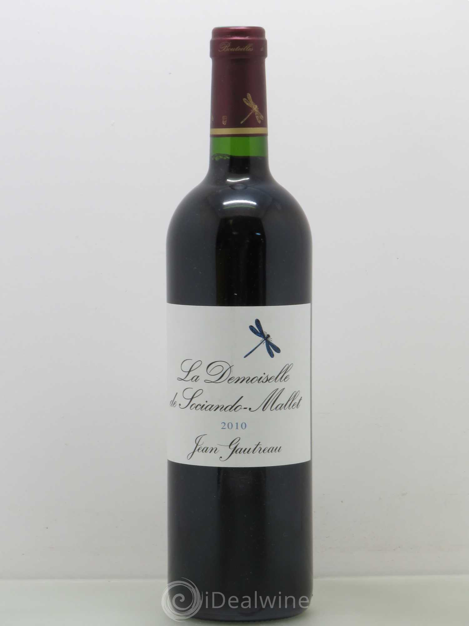 Demoiselle de Sociando Mallet Second Vin 2010 - Lot de 1 bouteille - 0