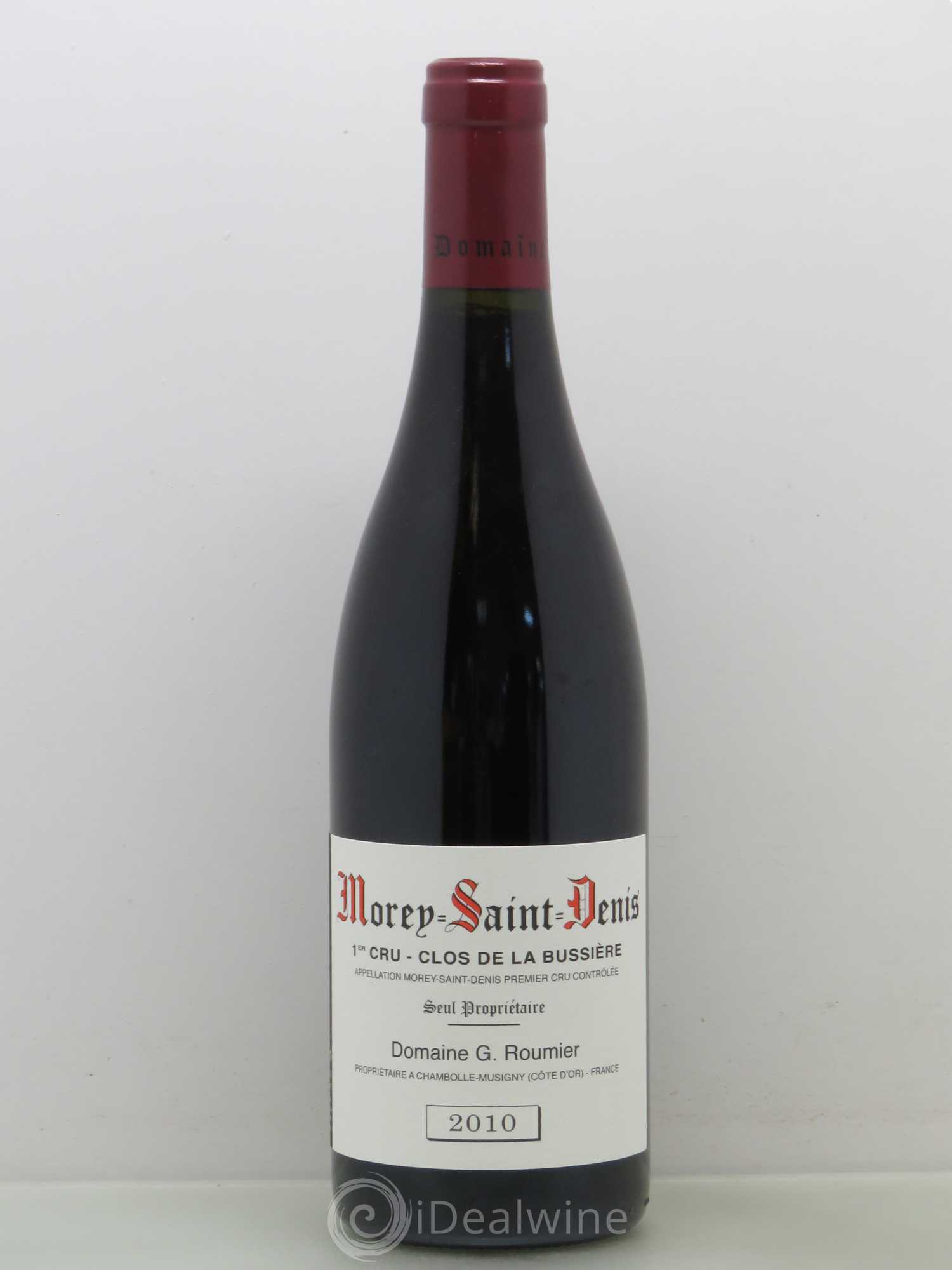 Morey-Saint-Denis 1er Cru Clos de la Bussière Georges Roumier (Domaine) 2010 - Lot de 1 bouteille - 0