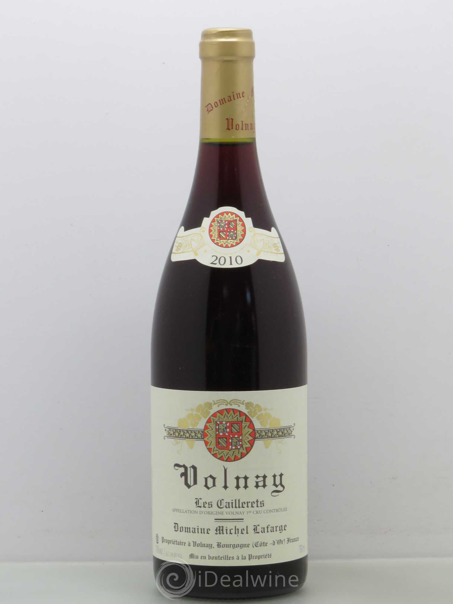 Volnay 1er Cru Les Caillerets Lafarge (Domaine) 2010 - Lot de 1 bouteille - 0