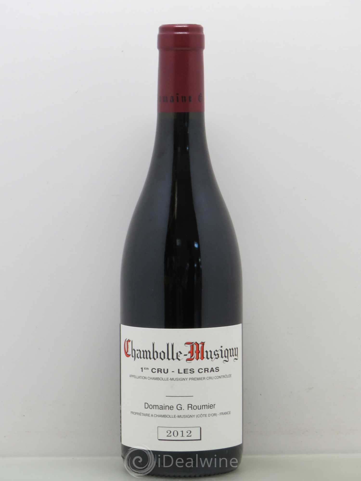 Chambolle-Musigny 1er Cru Les Cras Georges Roumier (Domaine) 2012 - Lot de 1 bouteille - 0