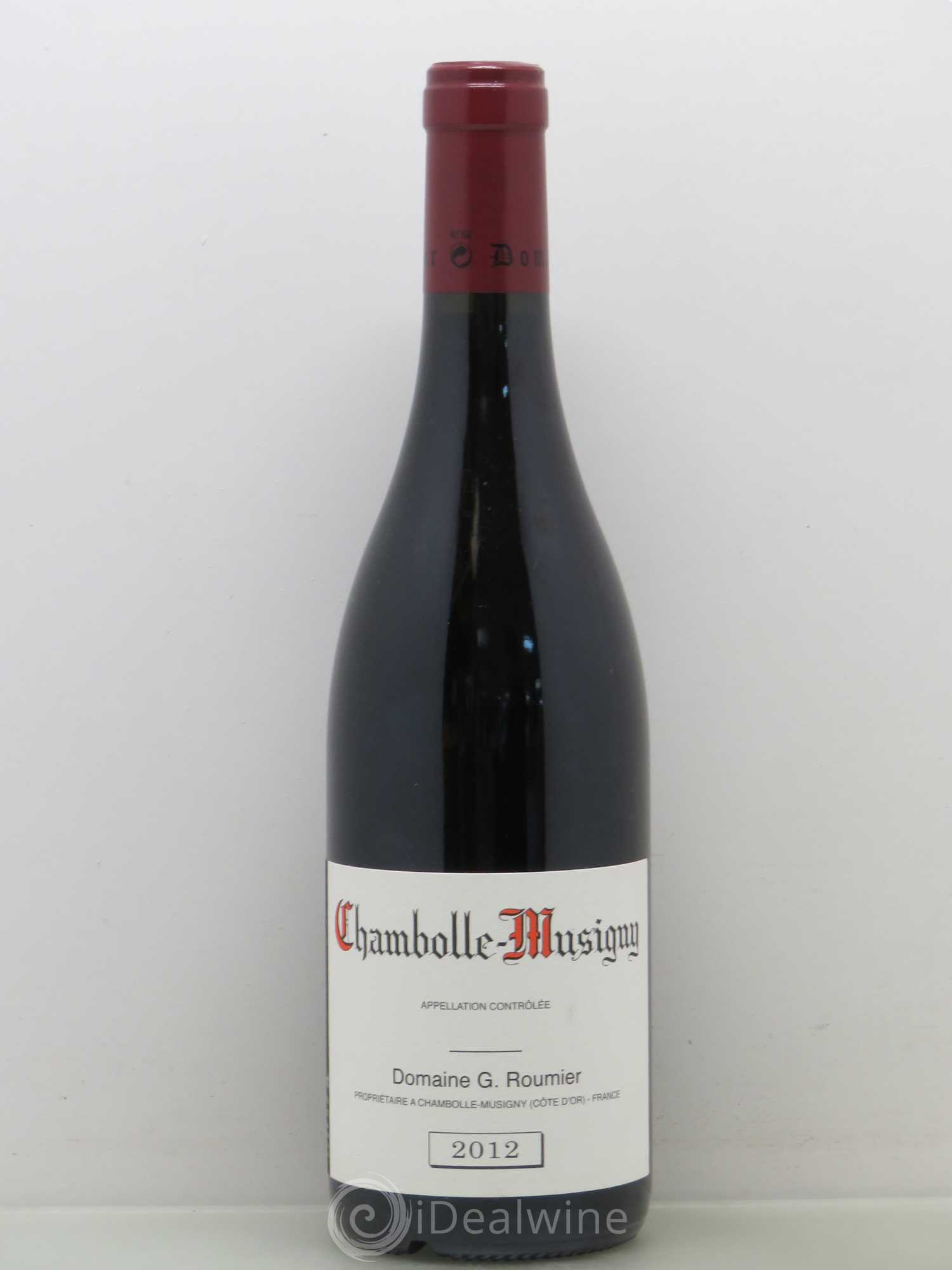 Chambolle-Musigny Georges Roumier (Domaine) 2012 - Lot de 1 bouteille - 0