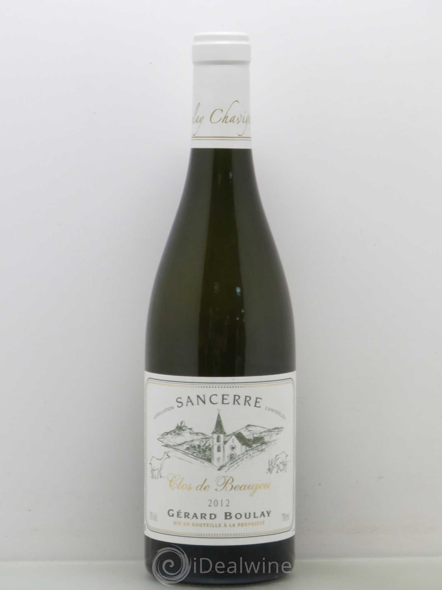 Sancerre Clos de Beaujeu Gérard Boulay 2012 - Lot de 1 bouteille - 0