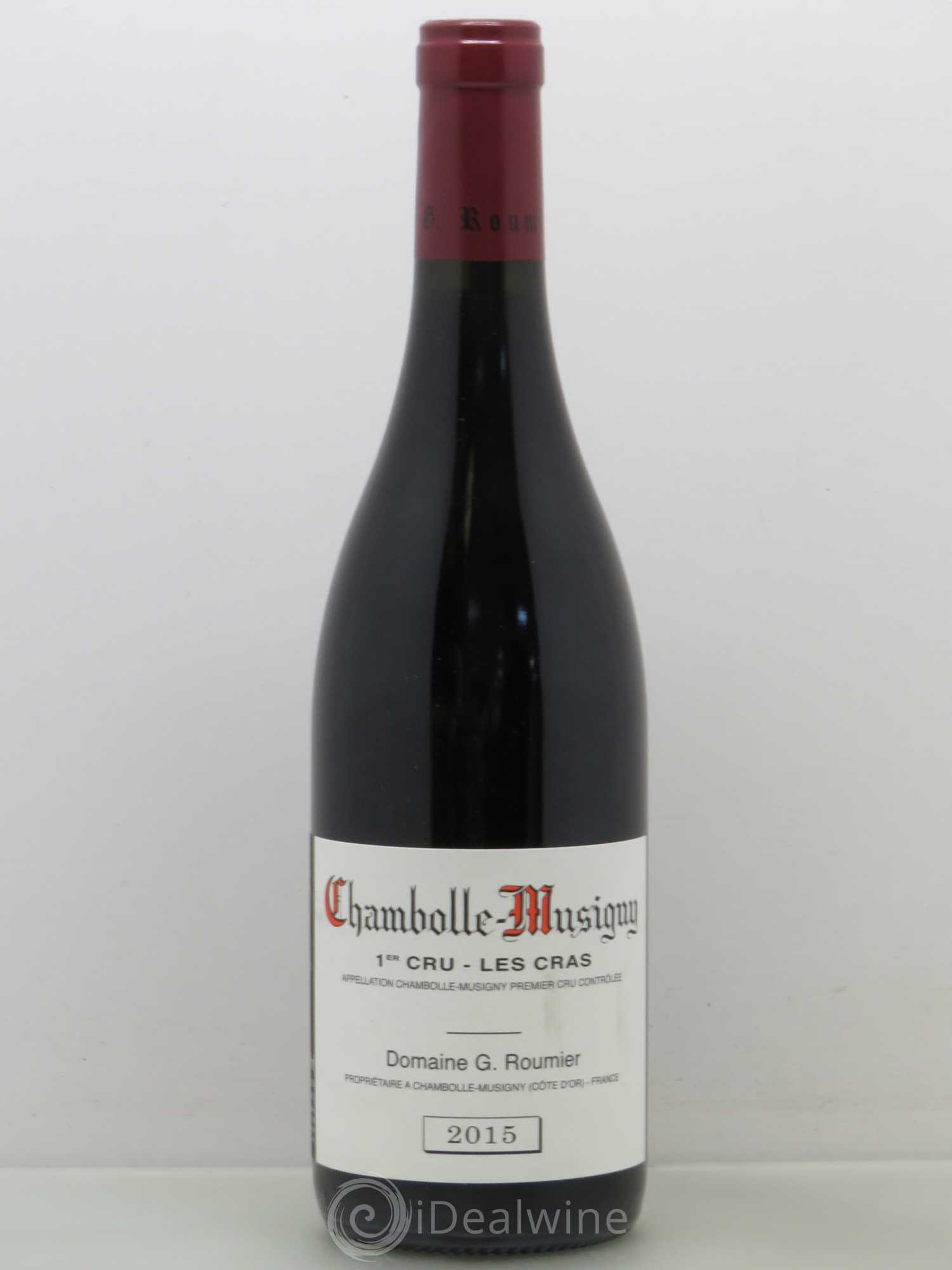 Chambolle-Musigny 1er Cru Les Cras Georges Roumier (Domaine) 2015 - Lot de 1 bouteille - 0