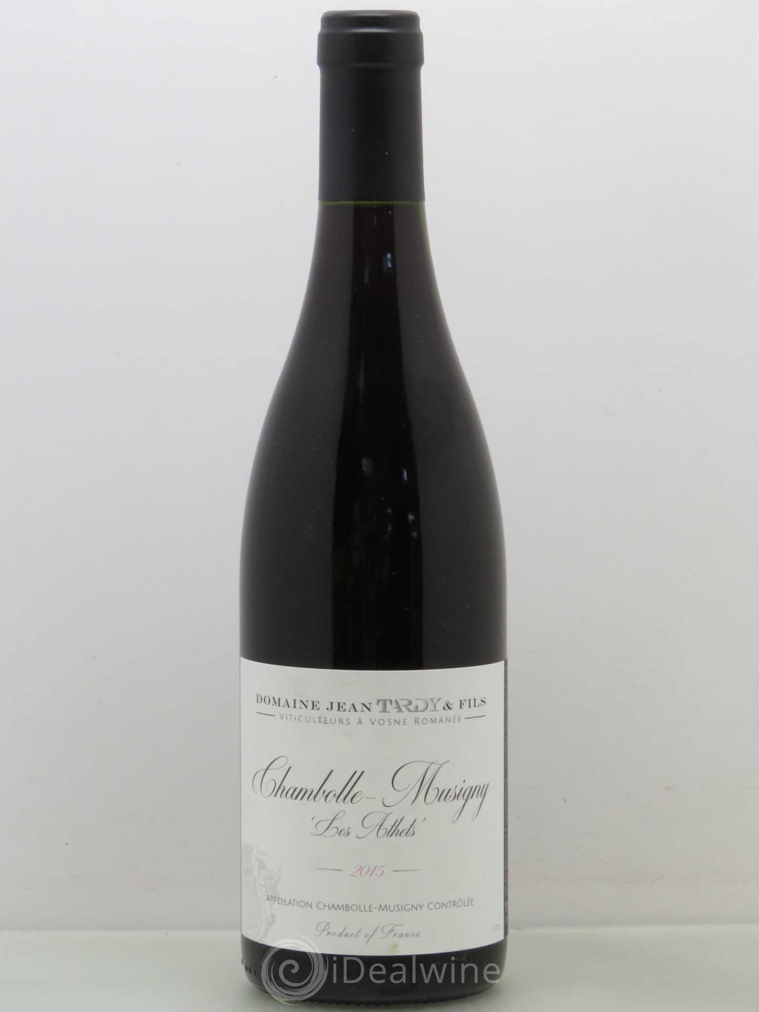 Chambolle-Musigny Les Athets - Jean Tardy 2015 - Posten von 1 Flasche - 0