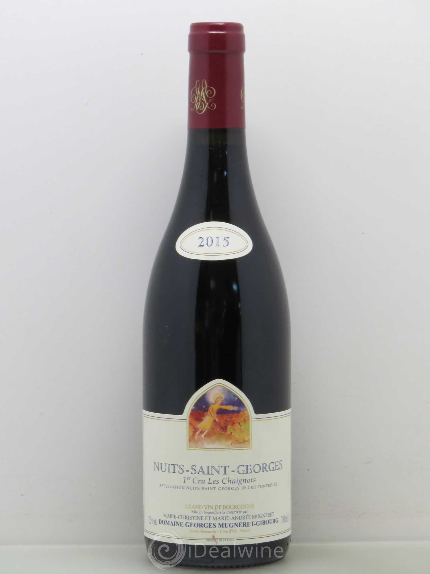 Nuits-Saint-Georges 1er Cru Les Chaignots Georges Mugneret (Domaine) 2015 - Lot de 1 bouteille - 0