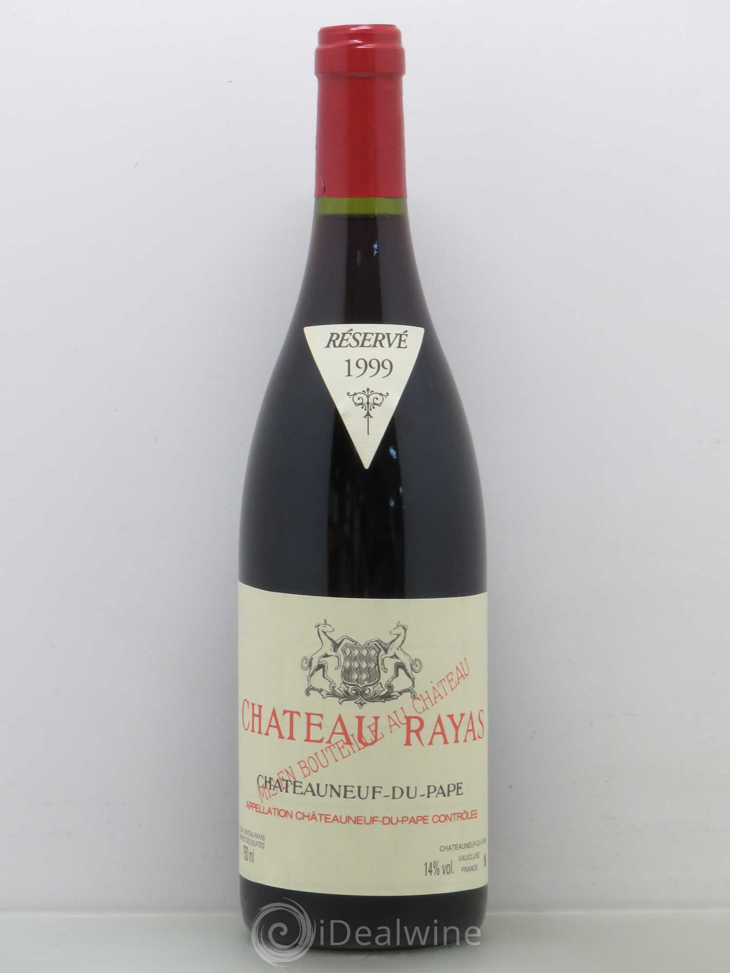 Châteauneuf-du-Pape Château Rayas Emmanuel Reynaud 1999 - Lot de 1 bouteille - 0