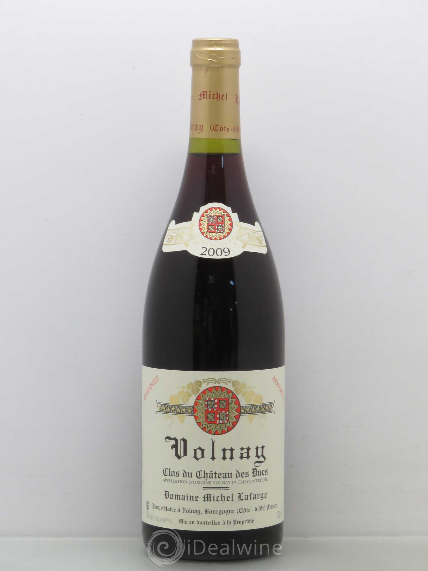 Volnay 1er Cru Clos du Château des Ducs Lafarge (Domaine) 2009 - Lot de 1 bouteille - 0