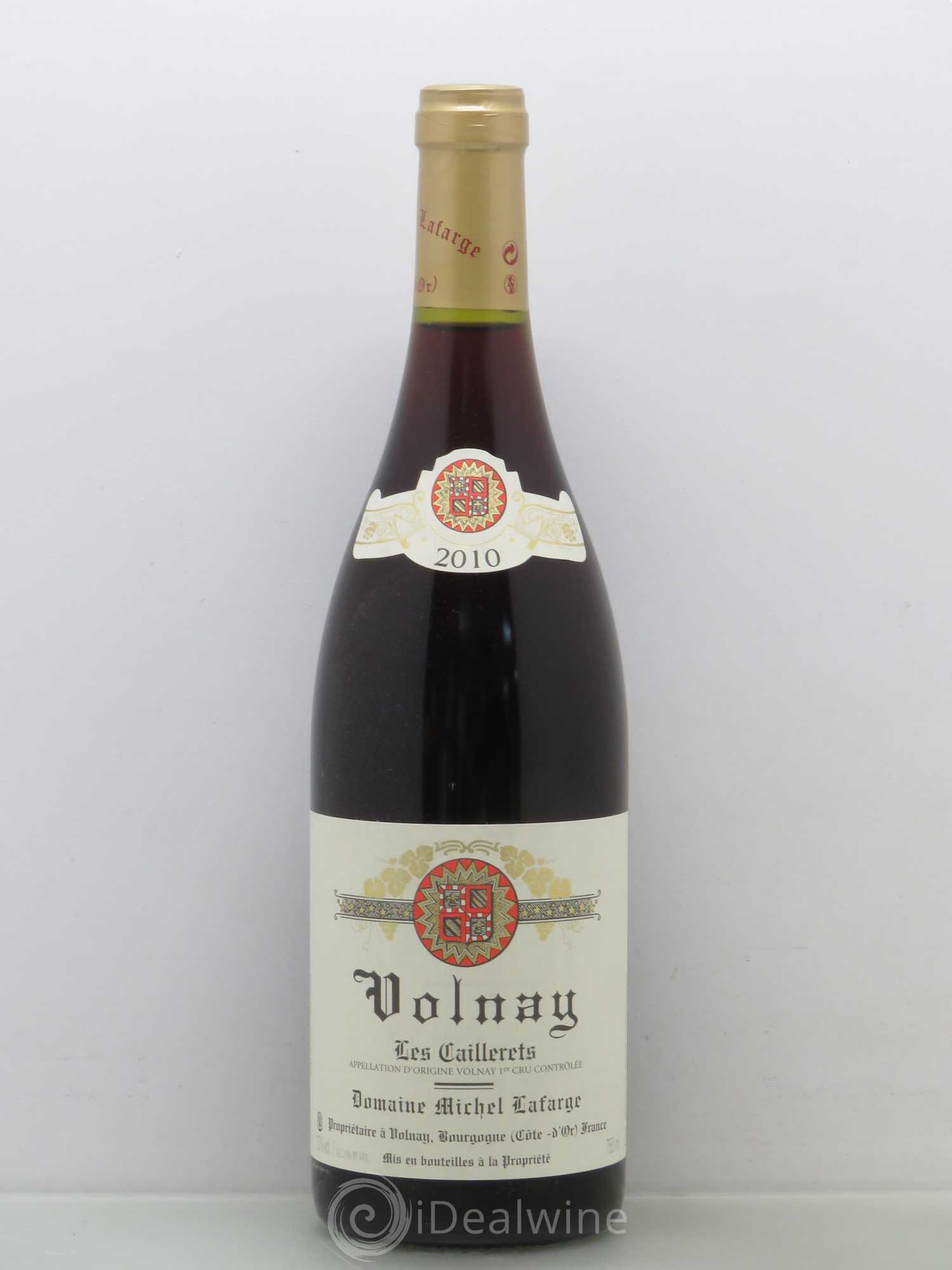 Volnay 1er Cru Les Caillerets Lafarge (Domaine) 2010 - Lot de 1 bouteille - 0