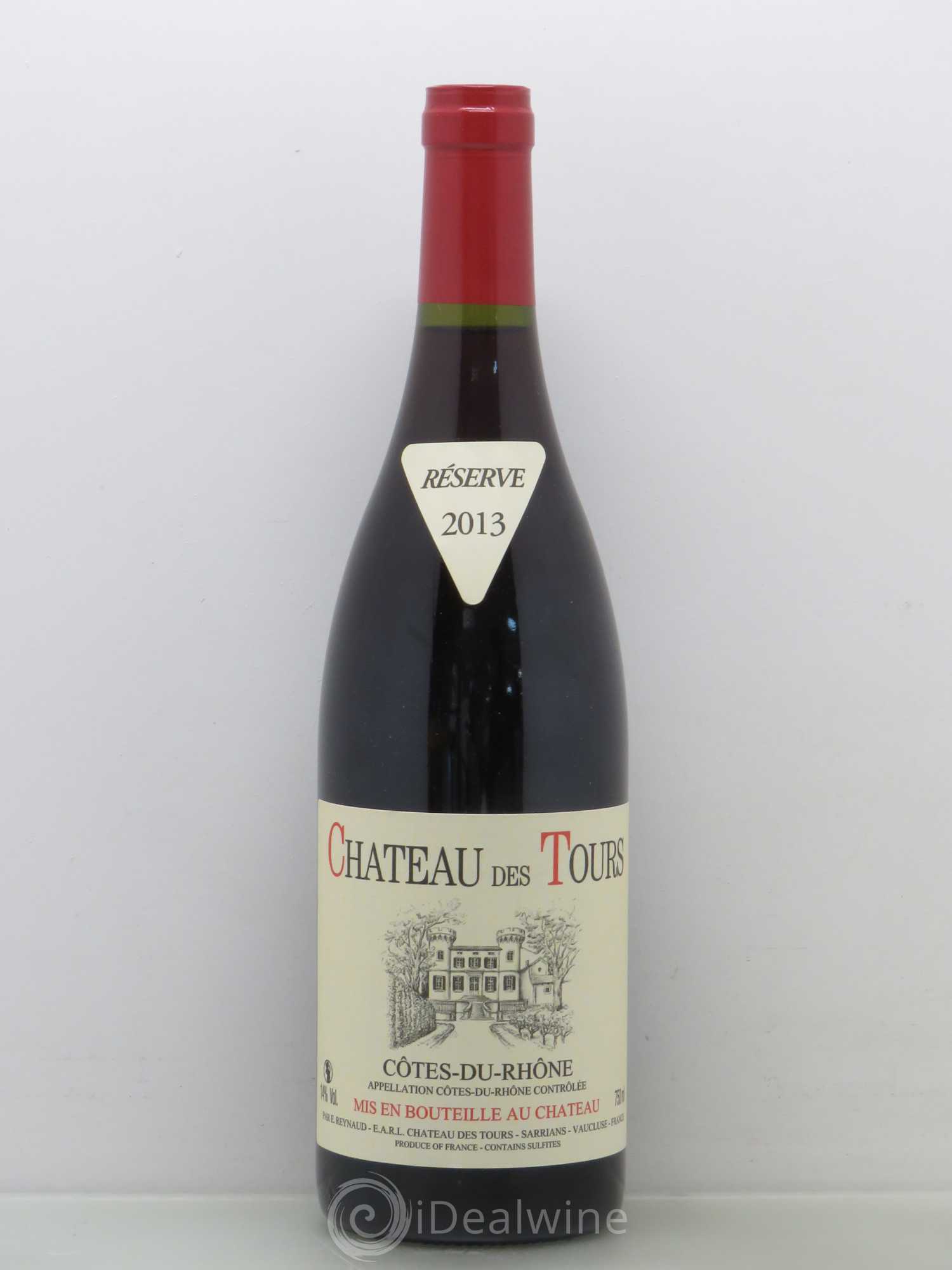 Côtes-du-Rhône Château des Tours Emmanuel Reynaud 2013 - Lot de 1 bouteille - 0