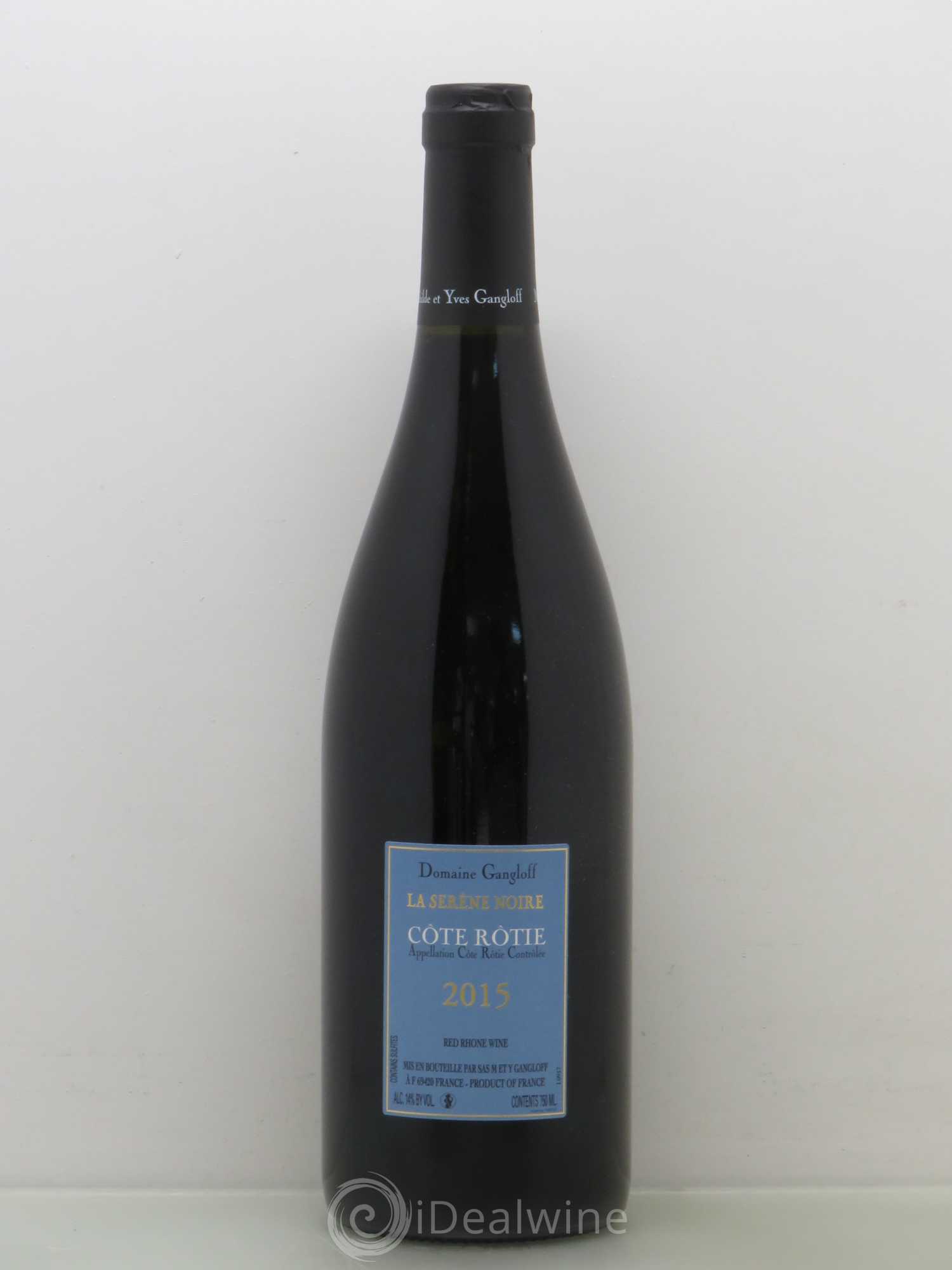 Côte-Rôtie La Sereine Noire Gangloff (Domaine) 2015 - Lot de 1 bouteille - 1