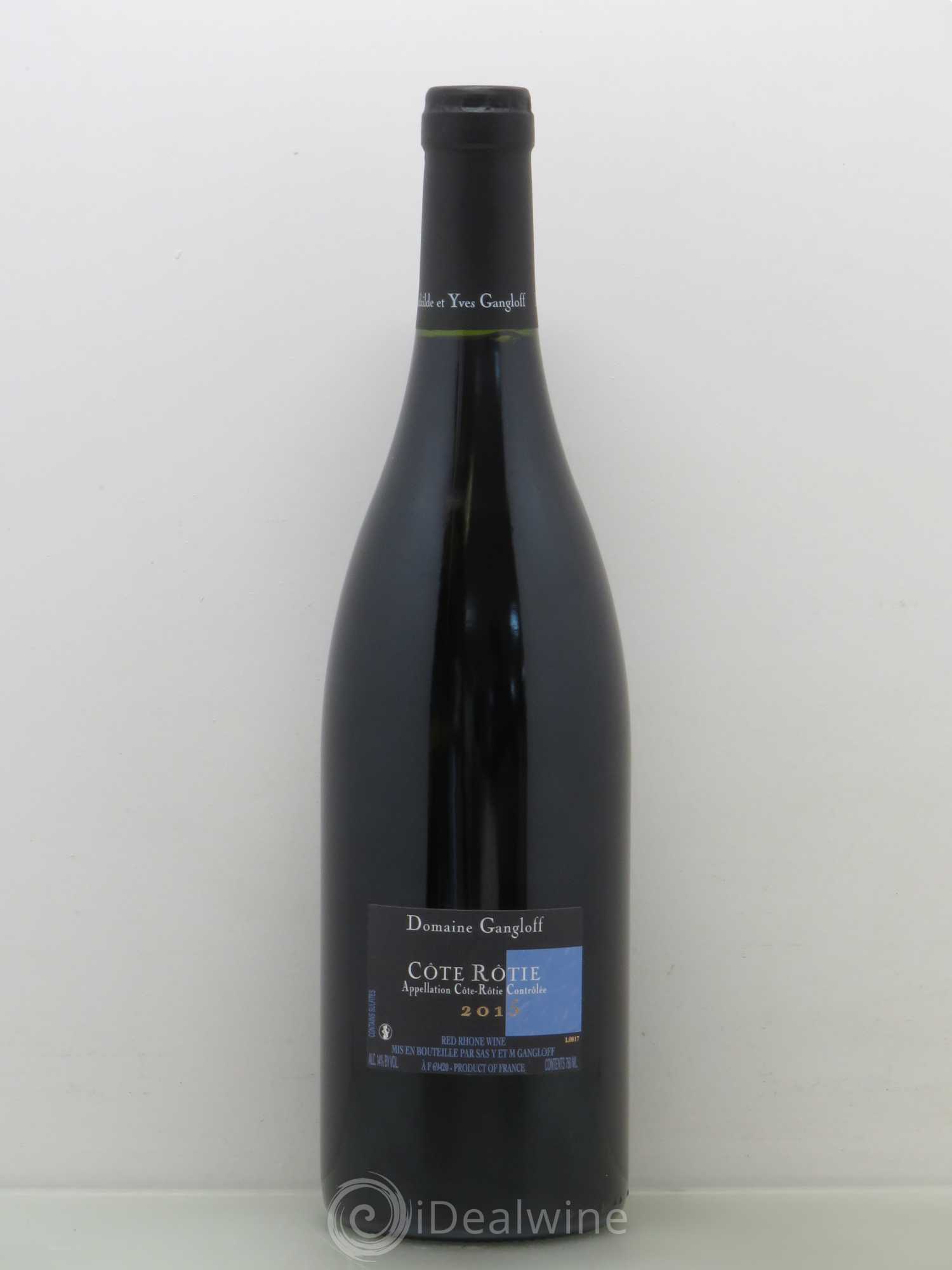 Côte-Rôtie La Barbarine Gangloff (Domaine) 2015 - Lot de 1 bouteille - 1