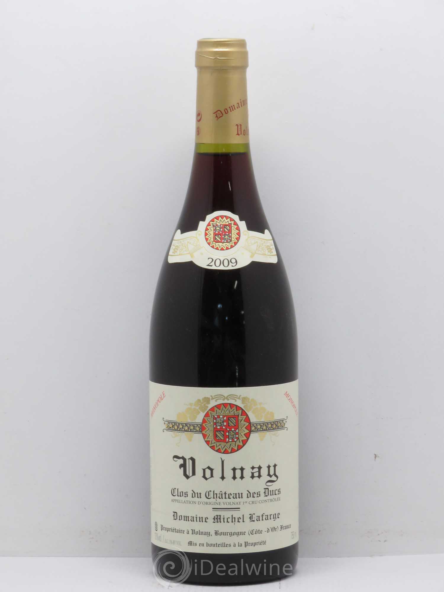 Volnay 1er Cru Clos du Château des Ducs Lafarge (Domaine) 2009 - Lot de 1 bouteille - 0