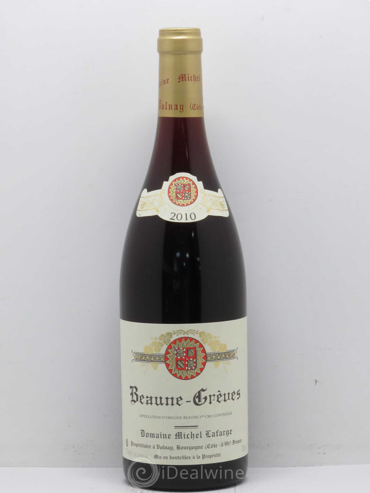 Beaune 1er Cru Grèves Lafarge (Domaine) 2010 - Lot de 1 bouteille - 0