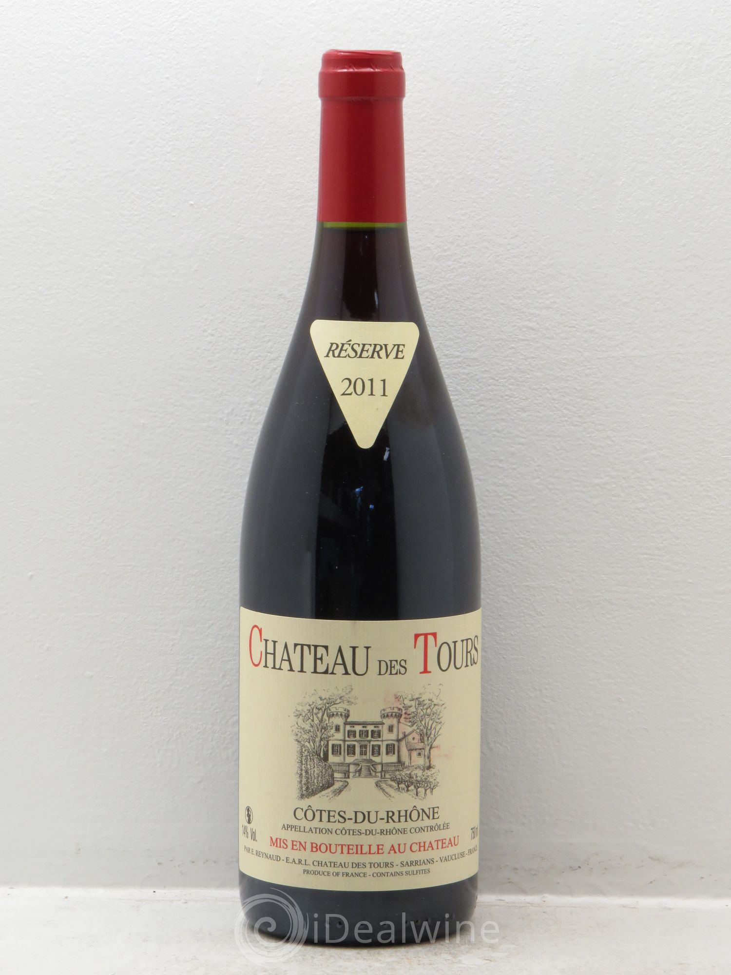 Côtes-du-Rhône Château des Tours Emmanuel Reynaud 2011 - Lot de 1 bouteille - 0