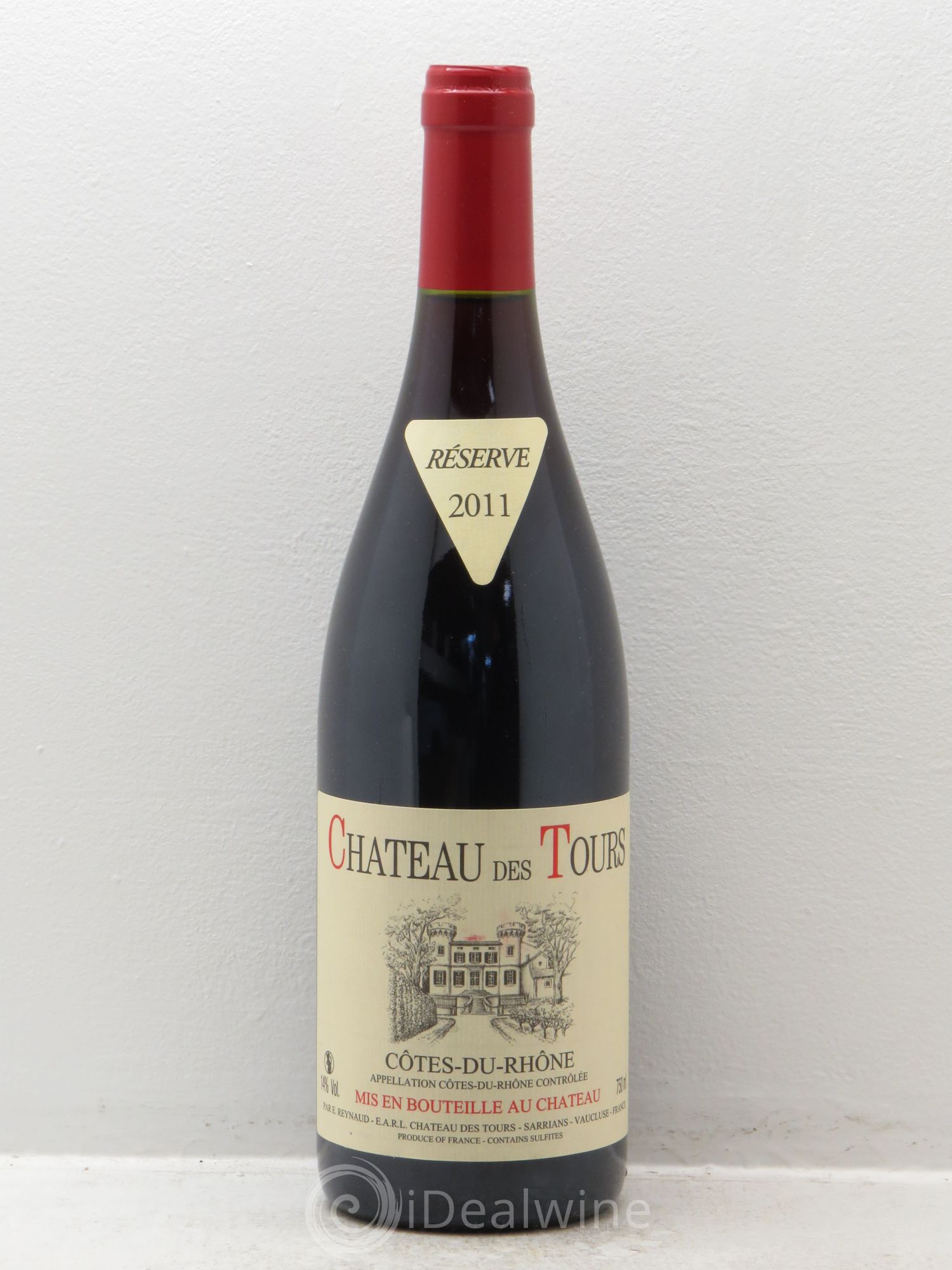 Côtes-du-Rhône Château des Tours Emmanuel Reynaud 2011 - Lot de 1 bouteille - 0