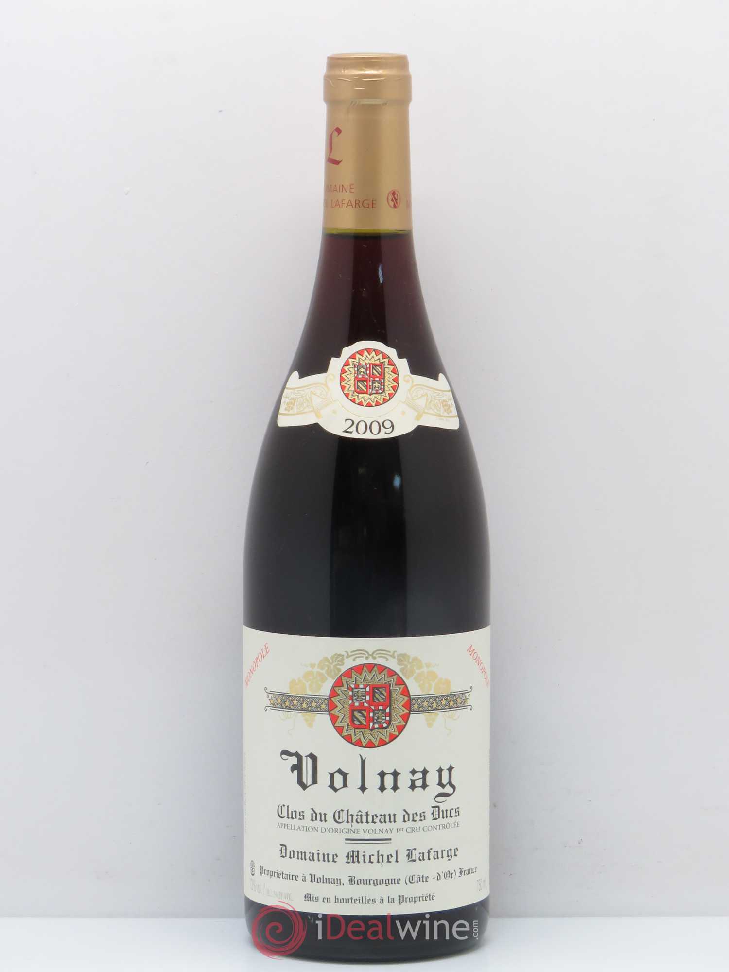 Volnay 1er Cru Clos du Château des Ducs Lafarge (Domaine) 2009 - Lot de 1 bouteille - 0