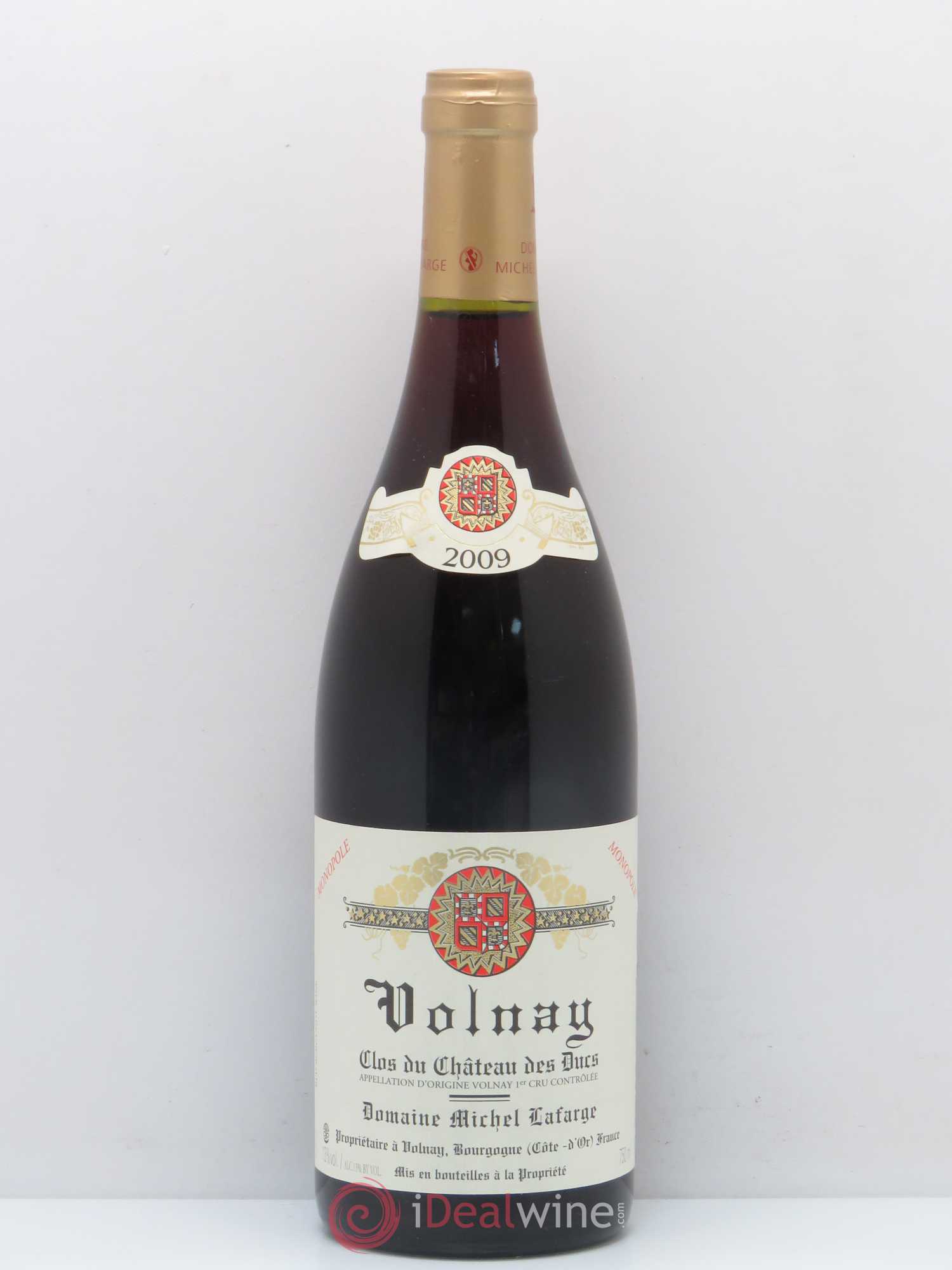 Volnay 1er Cru Clos du Château des Ducs Lafarge (Domaine) 2009 - Lot de 1 bouteille - 0
