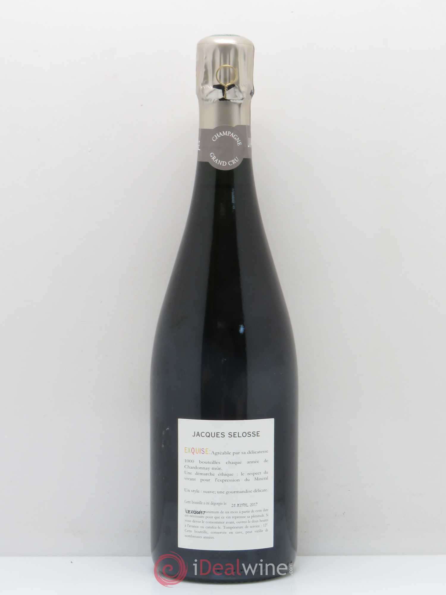 Exquise NV Jacques Selosse - Lot de 1 bouteille - 1