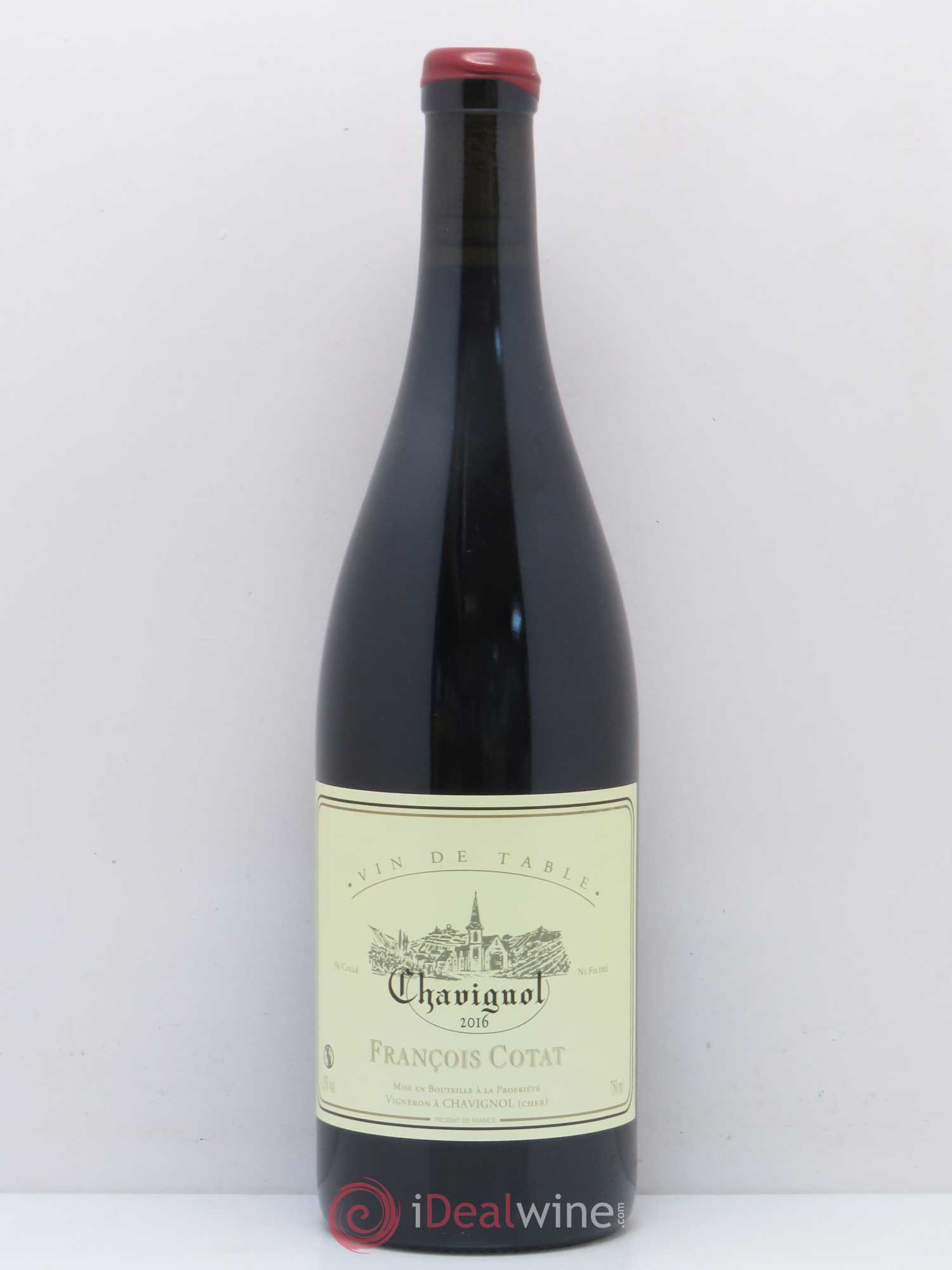 Vin de table - Chavignol François Cotat 2016 - Lot de 1 bouteille - 0