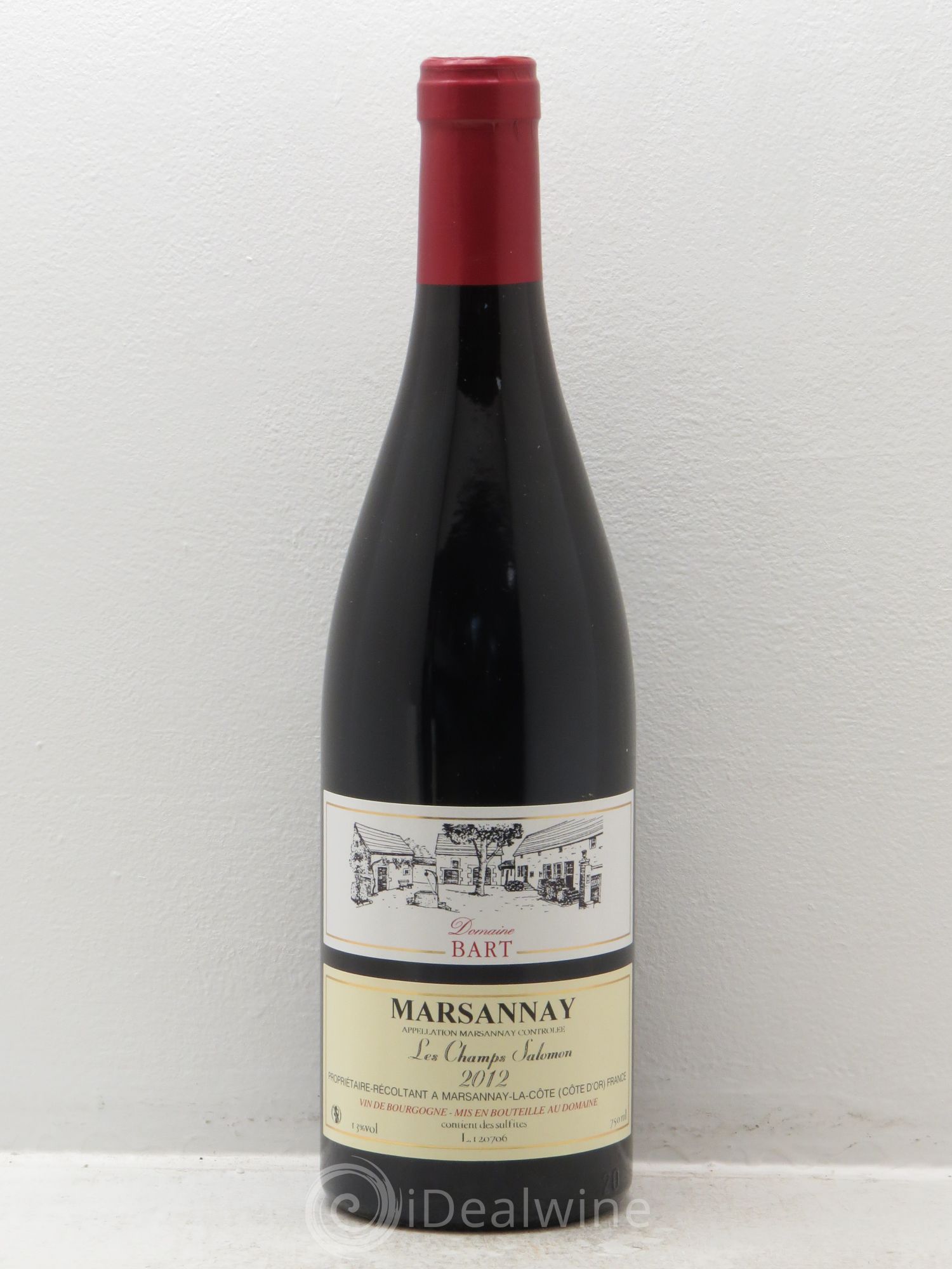 Marsannay Les Champs Salomon - Domaine Bart 2012 - Posten von 1 Flasche - 0