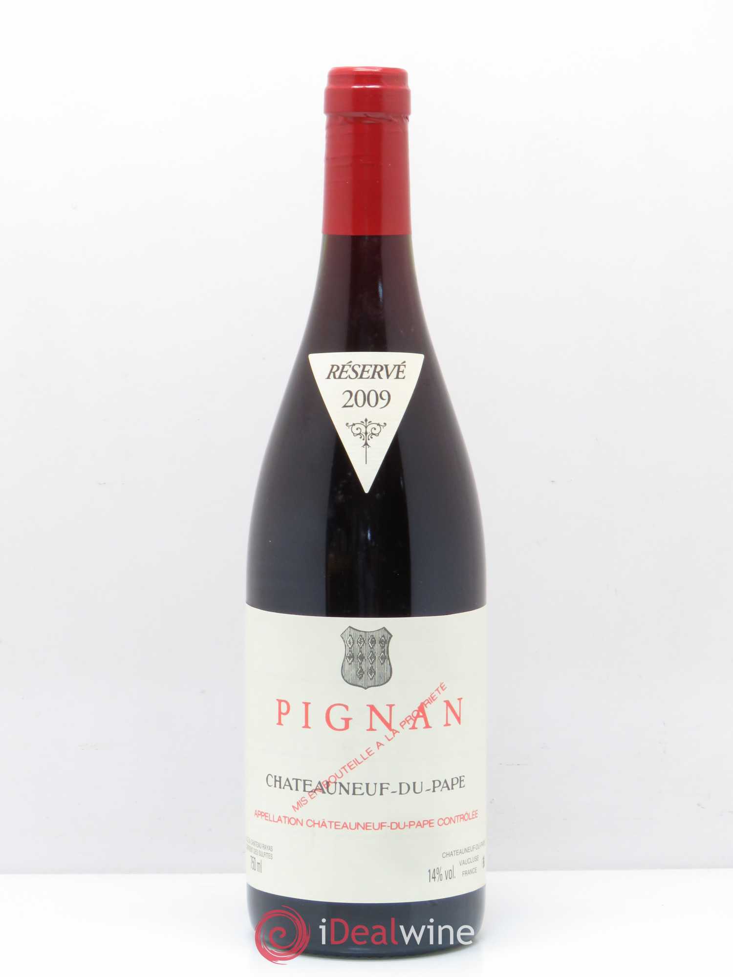Châteauneuf-du-Pape Pignan Emmanuel Reynaud 2009 - Lot de 1 bouteille - 0