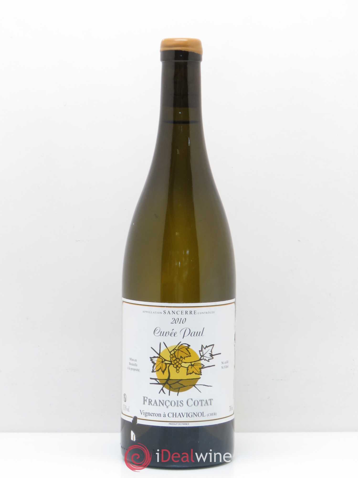 Sancerre Cuvee Paul François Cotat 2010 - Posten von 1 Flasche - 0