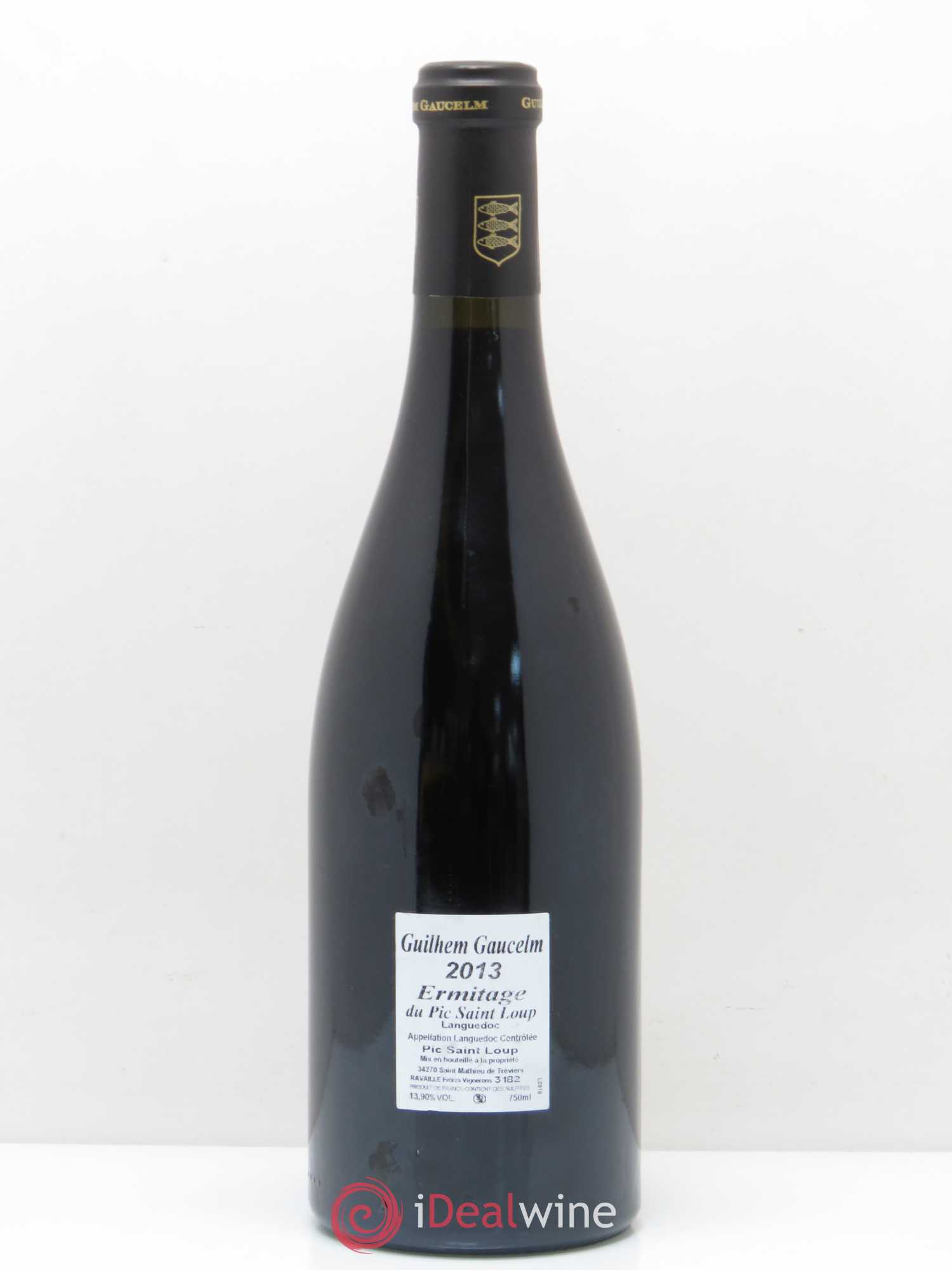Pic Saint-Loup Héritage du Pic Saint-Loup (anciennement Ermitage) Guilhem Gaucelm 2013 - Lot de 1 bouteille - 1