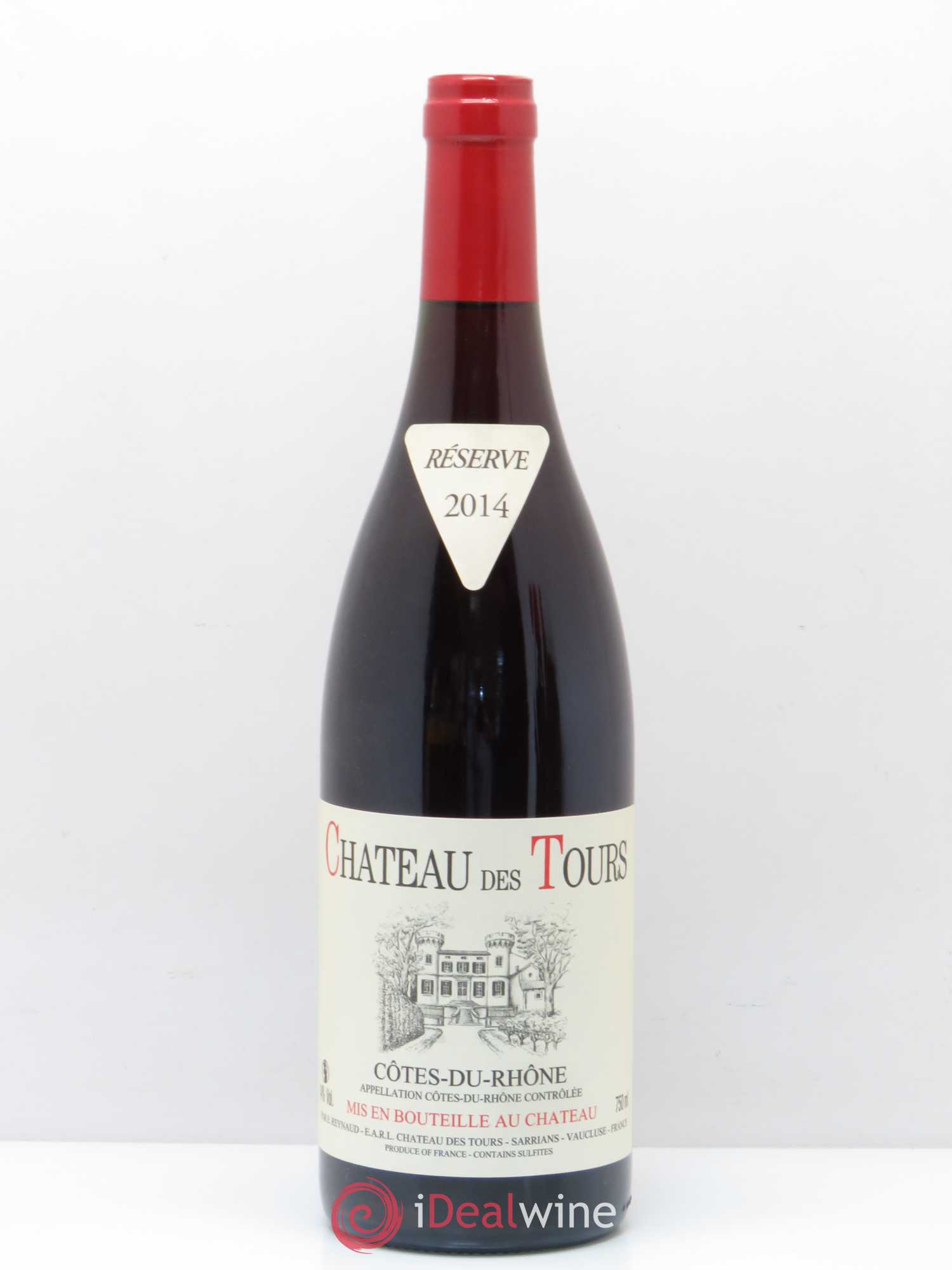 Côtes-du-Rhône Château des Tours Emmanuel Reynaud 2014 - Lot de 1 bouteille - 0