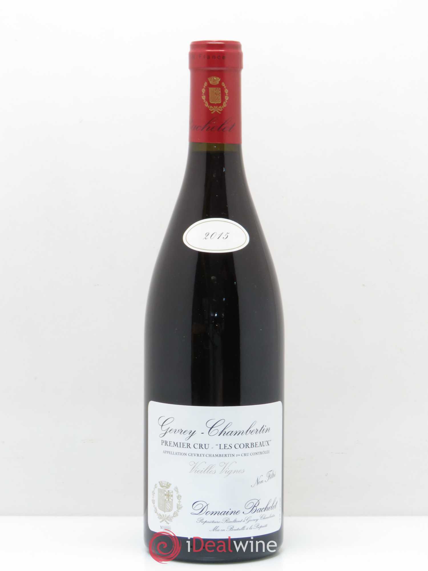 Gevrey-Chambertin 1er Cru Les Corbeaux vieilles vignes Denis Bachelet 2015 - Posten von 1 Flasche - 0