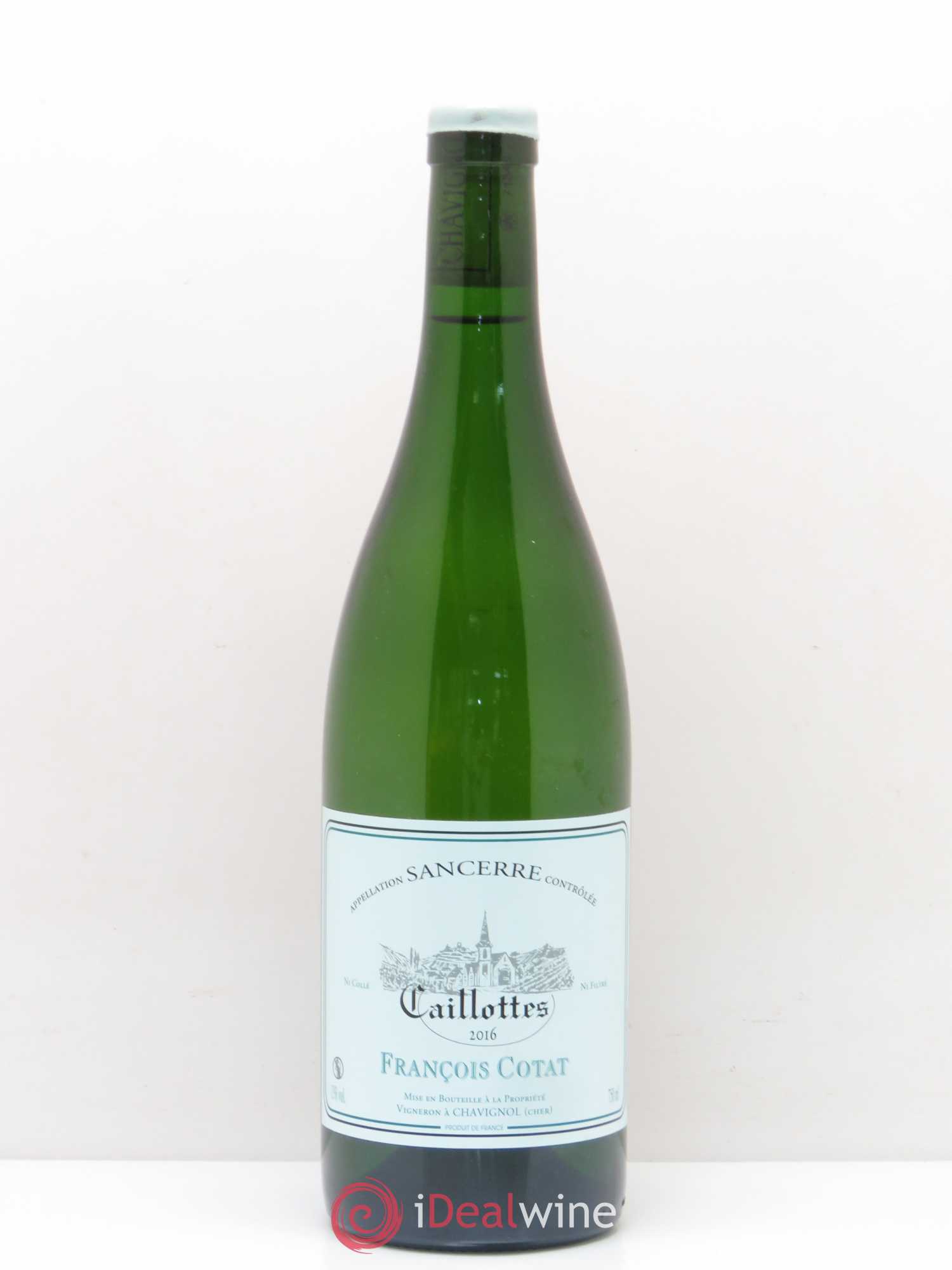 Sancerre Les Caillottes François Cotat 2016 - Lot de 1 bouteille - 0